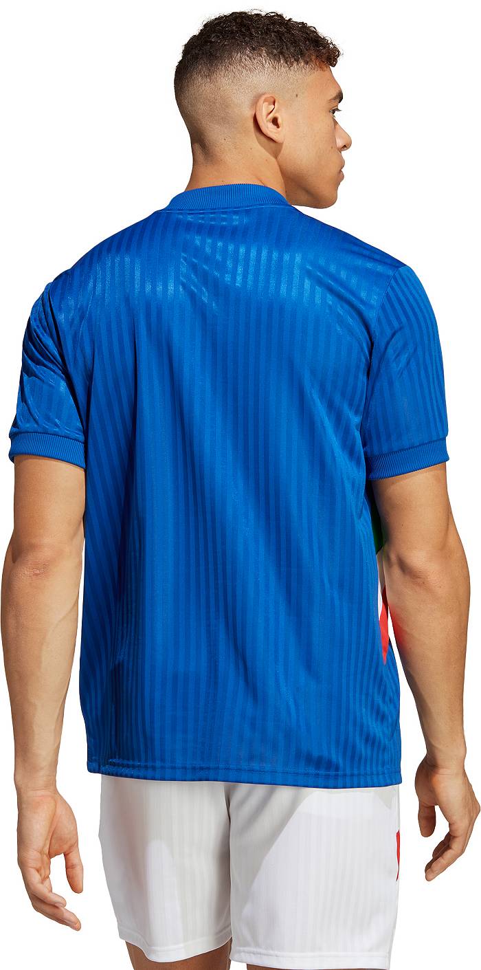 Adidas Originals Italy 2023 Icon Jersey T-shirt In Blue