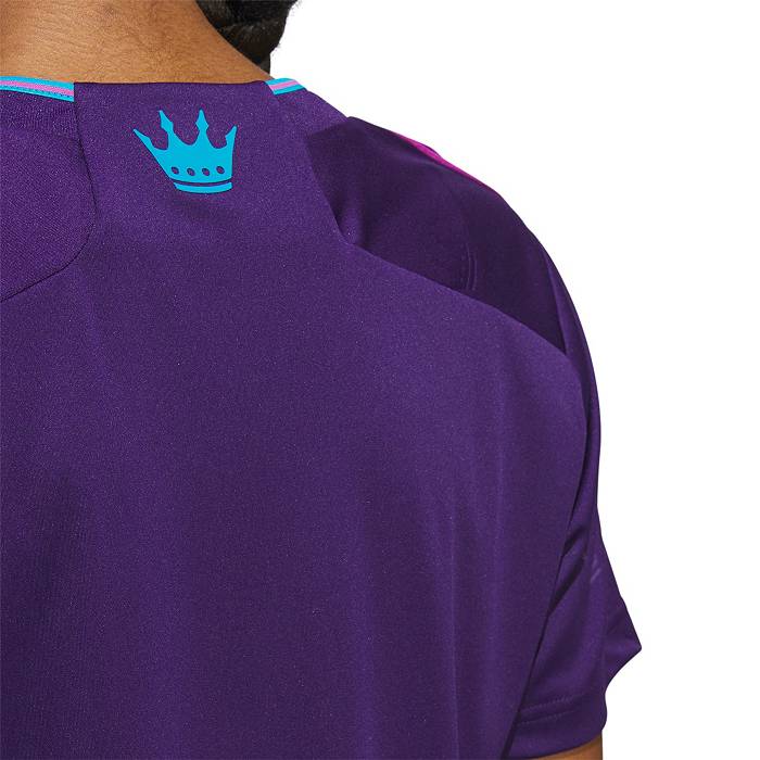 Men's adidas Purple Charlotte FC 2023 Crown Jewel Kit Authentic Jersey
