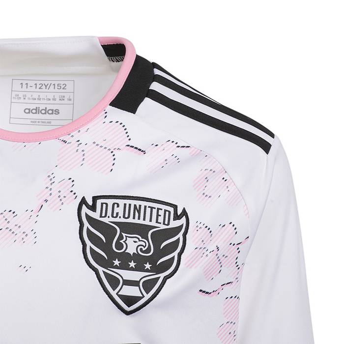 D.C. United adidas 2023 The Cherry Blossom Kit Authentic Jersey - White