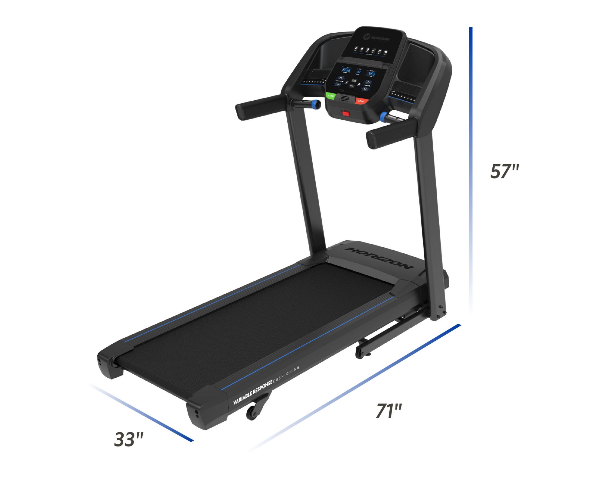 Horizon Fitness T101 GO Series Treadmill product image