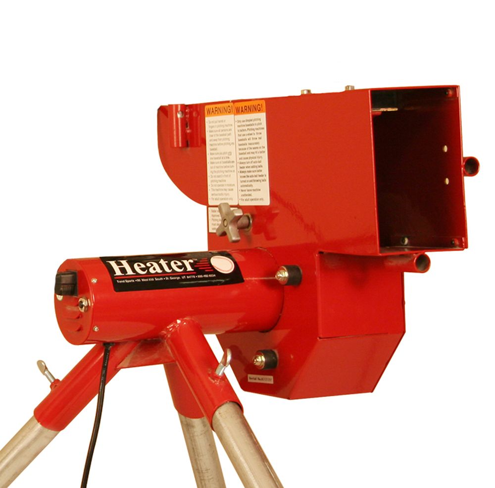 Heater 12” Softball Pitching Machine & Xtender 24' Batting Cage product image