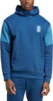 adidas Seattle Sounders '23 Blue Travel Pullover Hoodie product image
