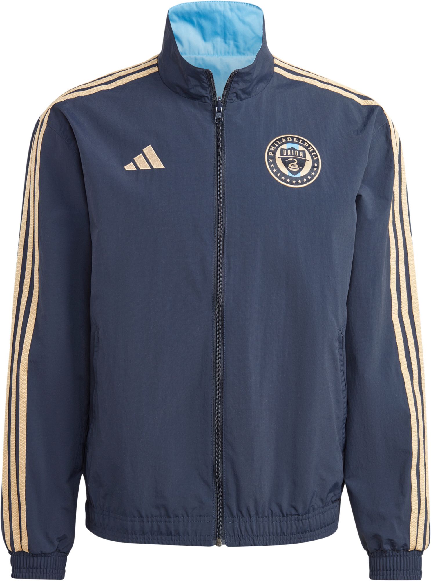 adidas Philadelphia Union '23 Navy Reversible Jacket