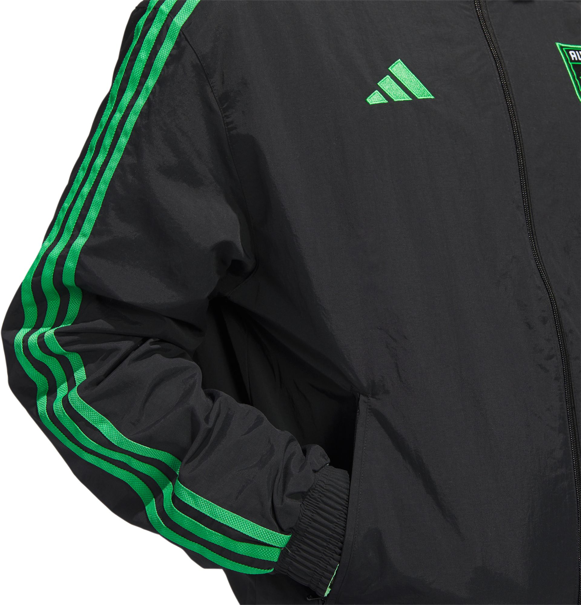 adidas Austin FC '23 Black Reversible Jacket