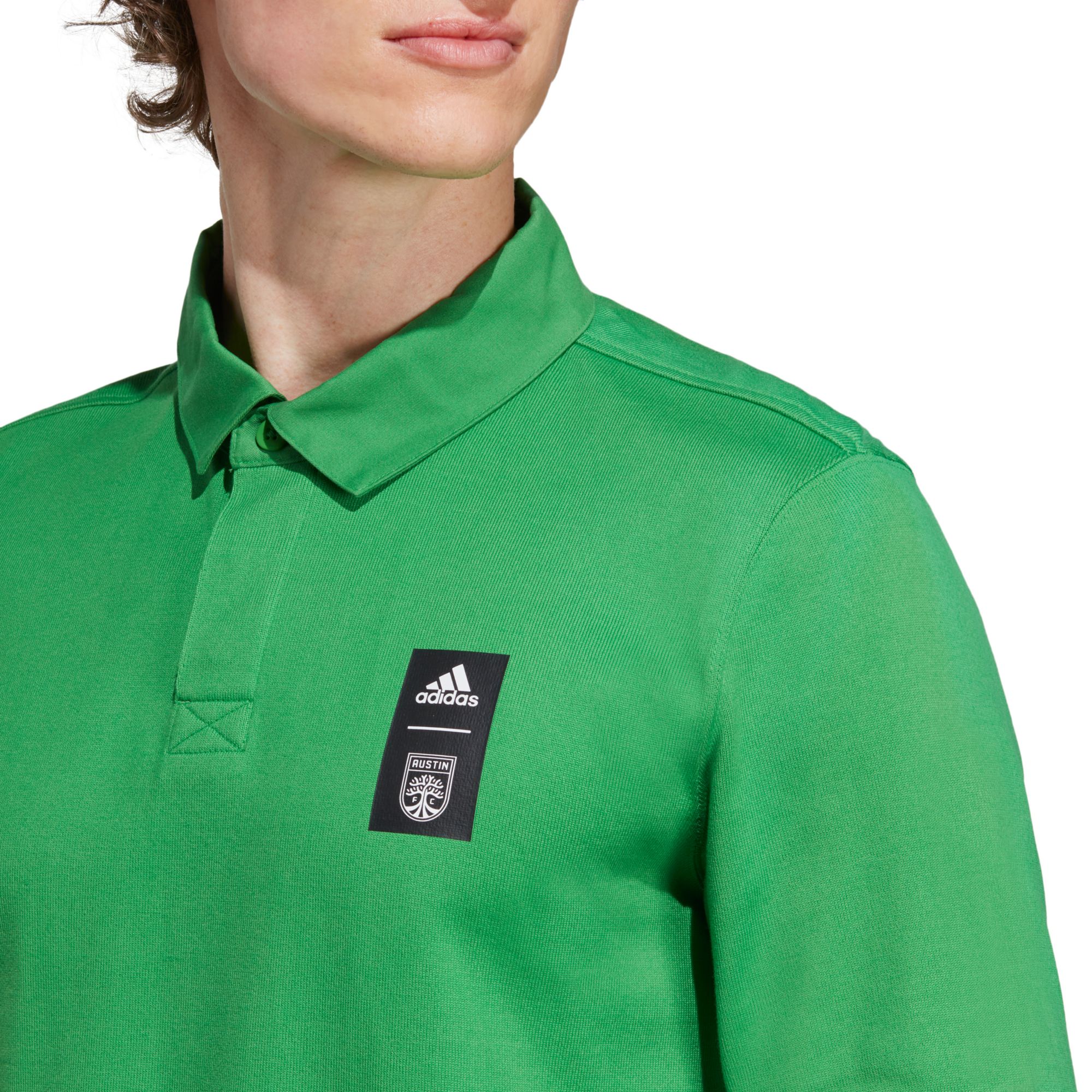adidas Austin FC '23 Green Travel Polo product image