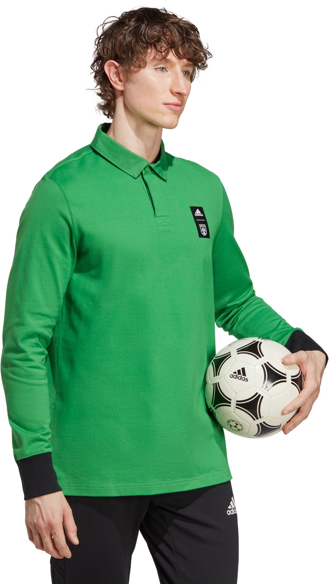 adidas Austin FC '23 Green Travel Polo product image
