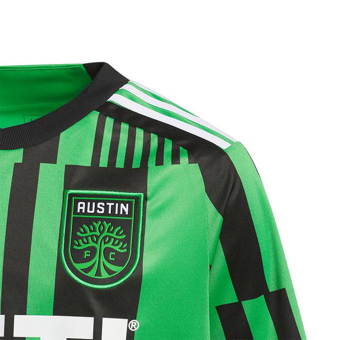 Austin FC adidas Women's 2023 Las Voces Kit Replica Jersey - Green