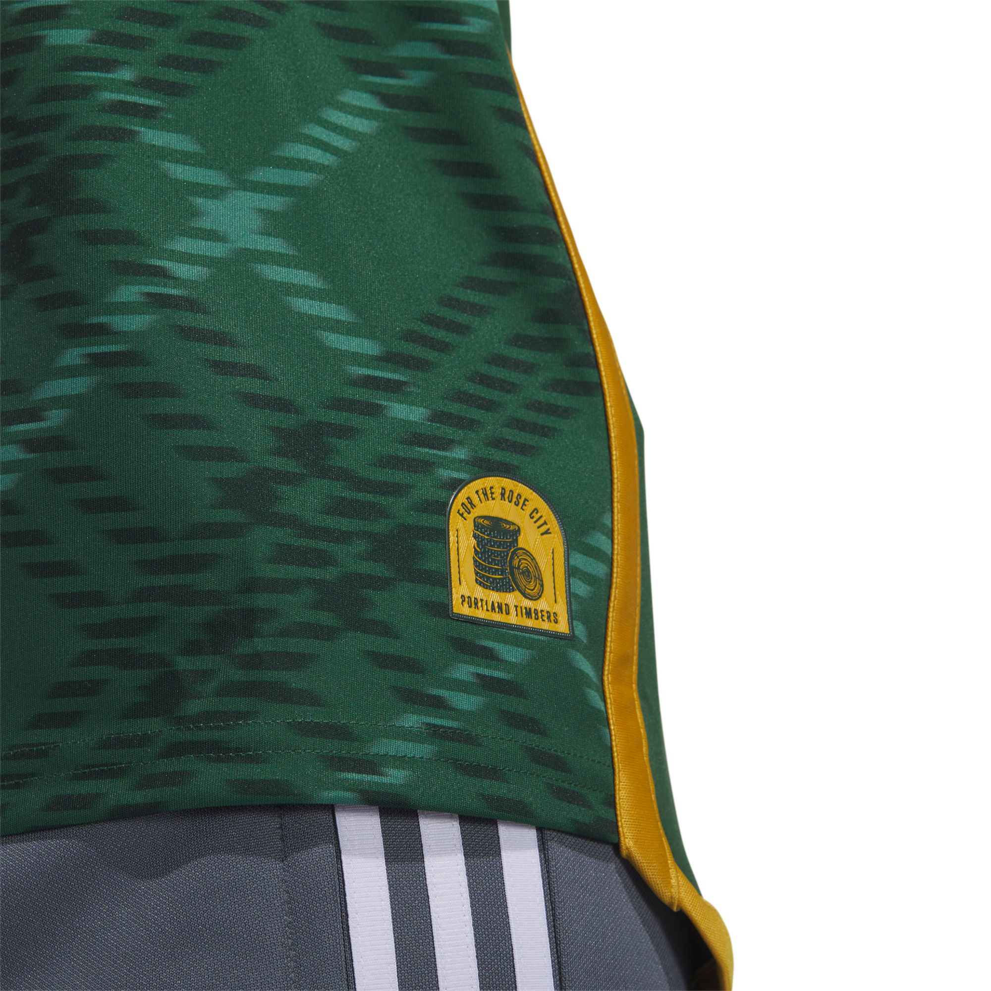 adidas Women's Portland Timbers 2023 Primary Replica "Portland Plaid" Jersey