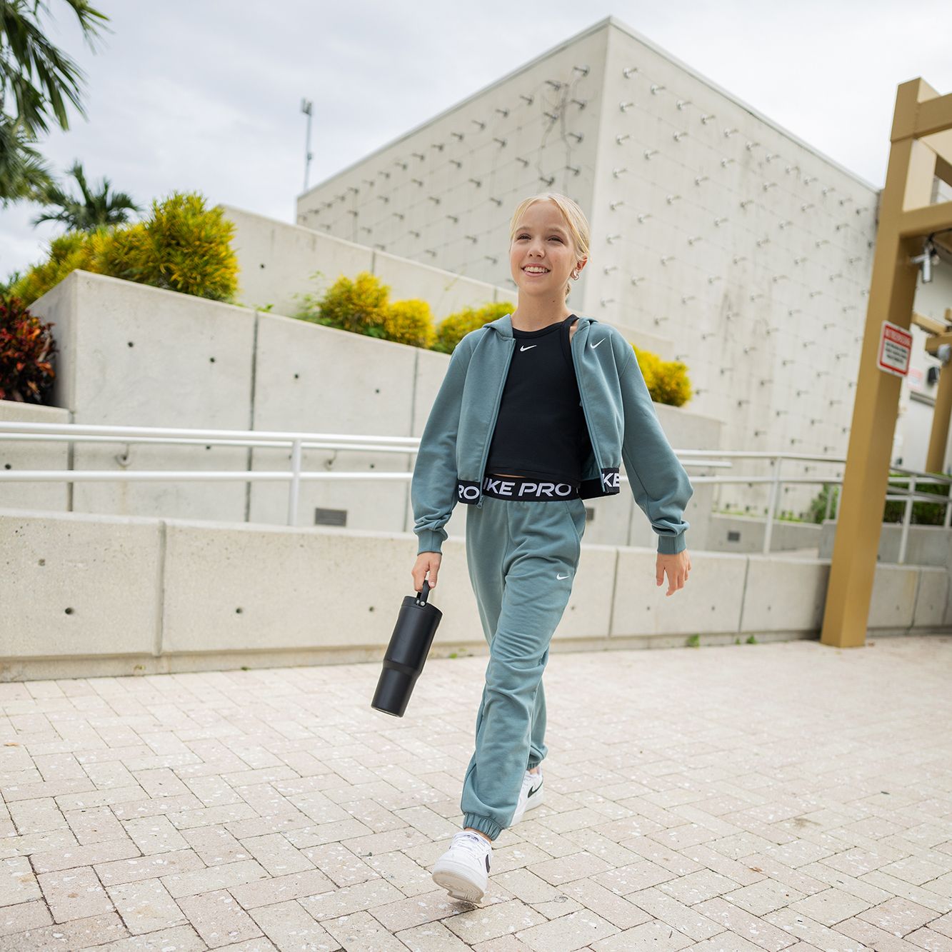 Nike Girl's Pro Fleece Dri-FIT Jogger product image