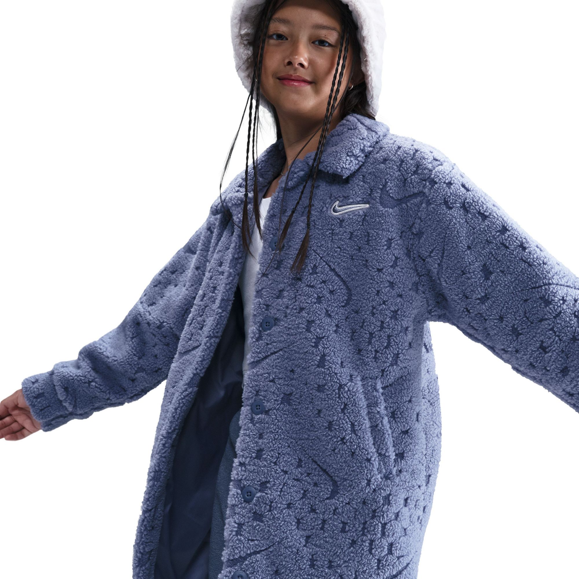 Nike Girls' Sportswear Cozy Deluxe Jacket product image