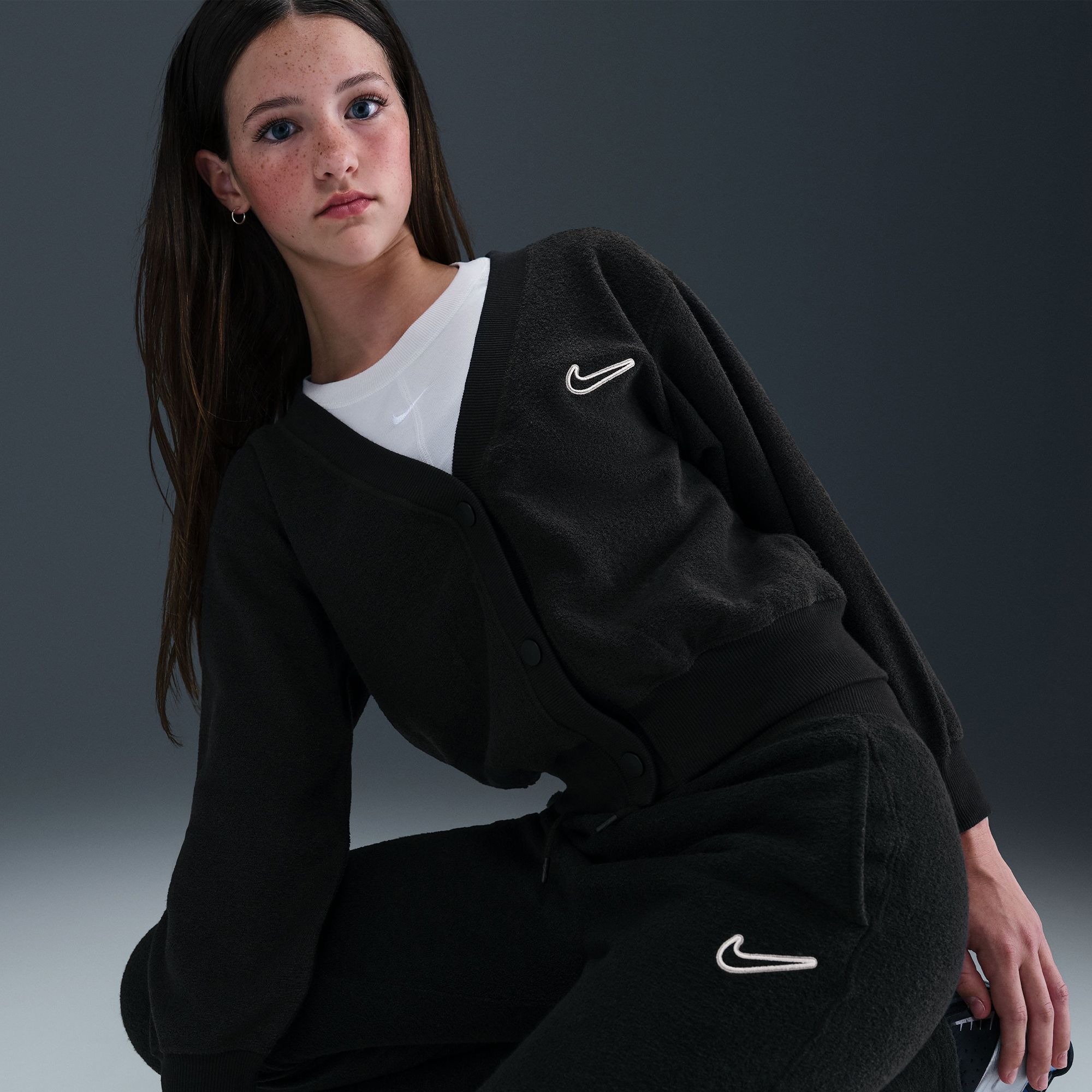 Nike Girls' Sportswear Fleece Pants product image