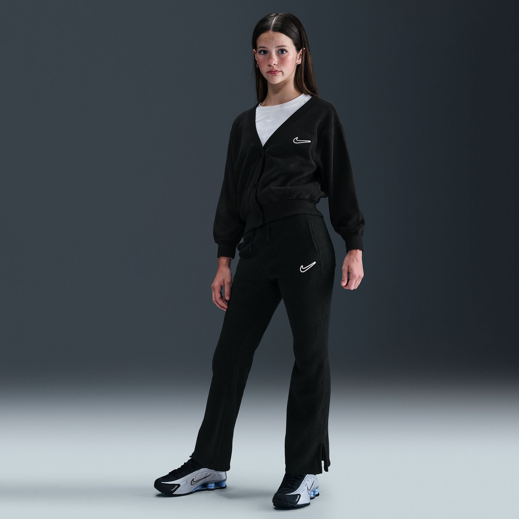 Nike Girls' Sportswear Fleece Pants product image
