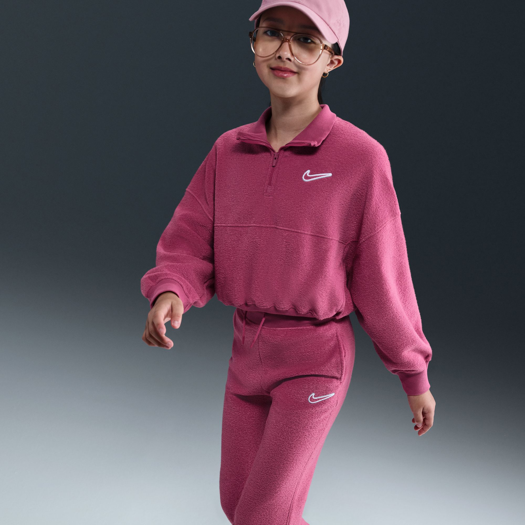 Nike Girls' Sportswear Fleece Pants product image