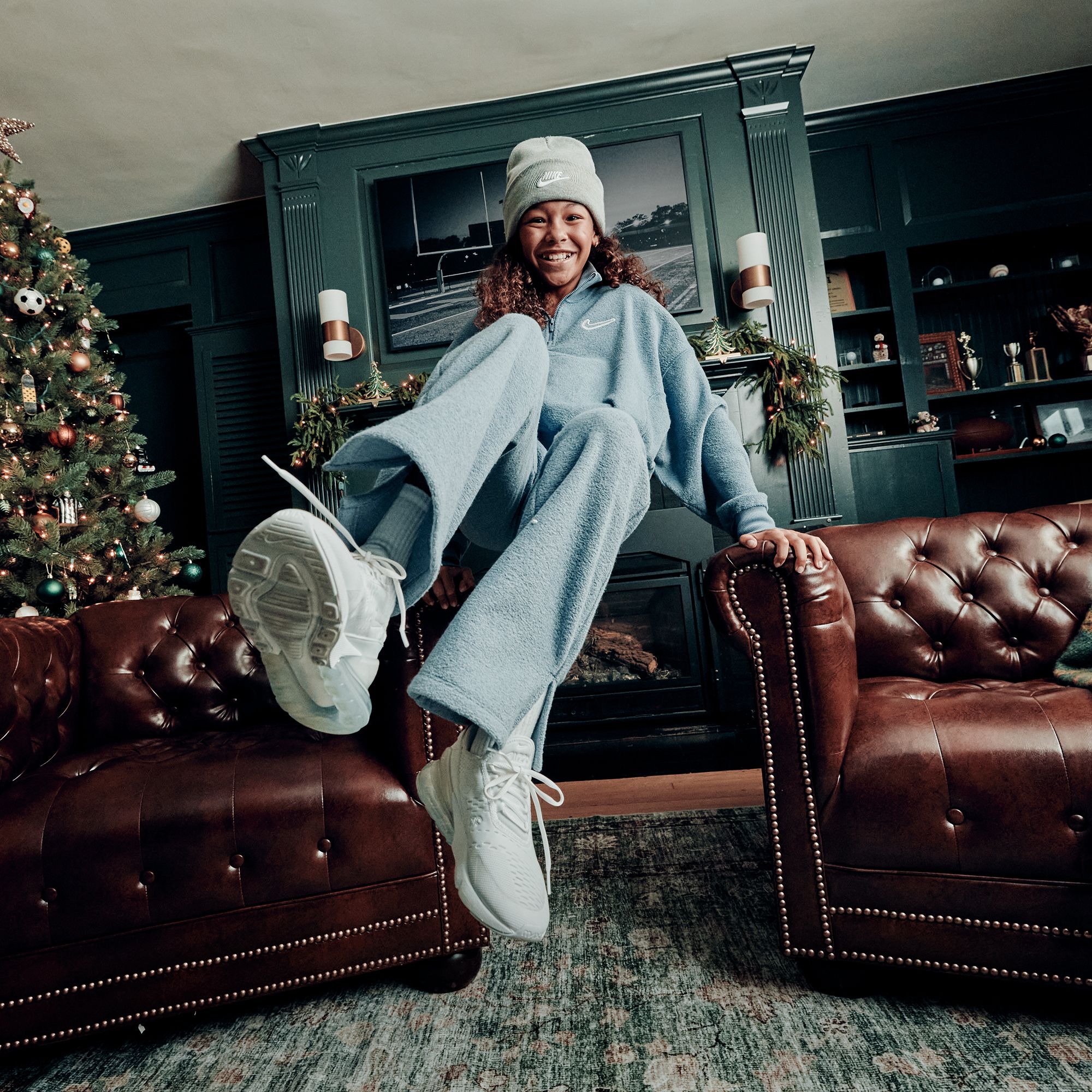 Nike Girls' Sportswear Fleece Pants product image