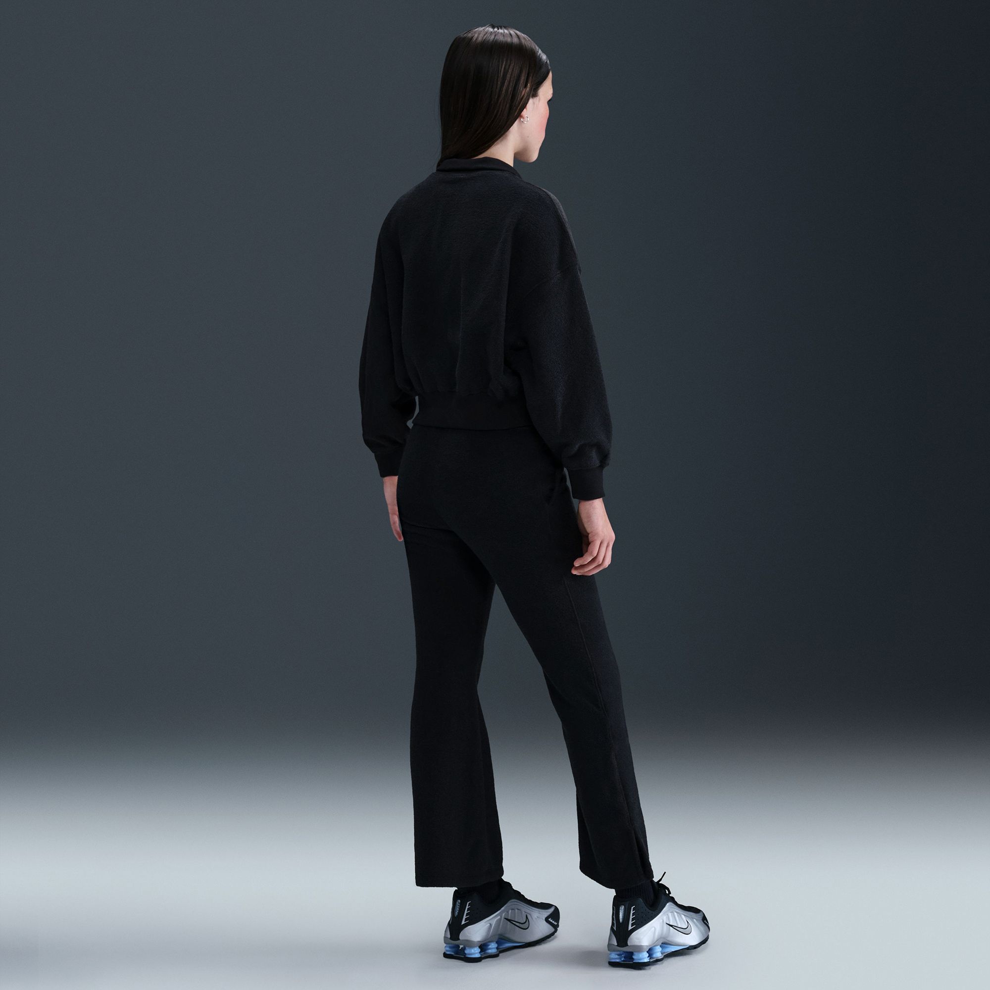 Nike Girls' Sportswear Long Sleeve Fleece Top product image