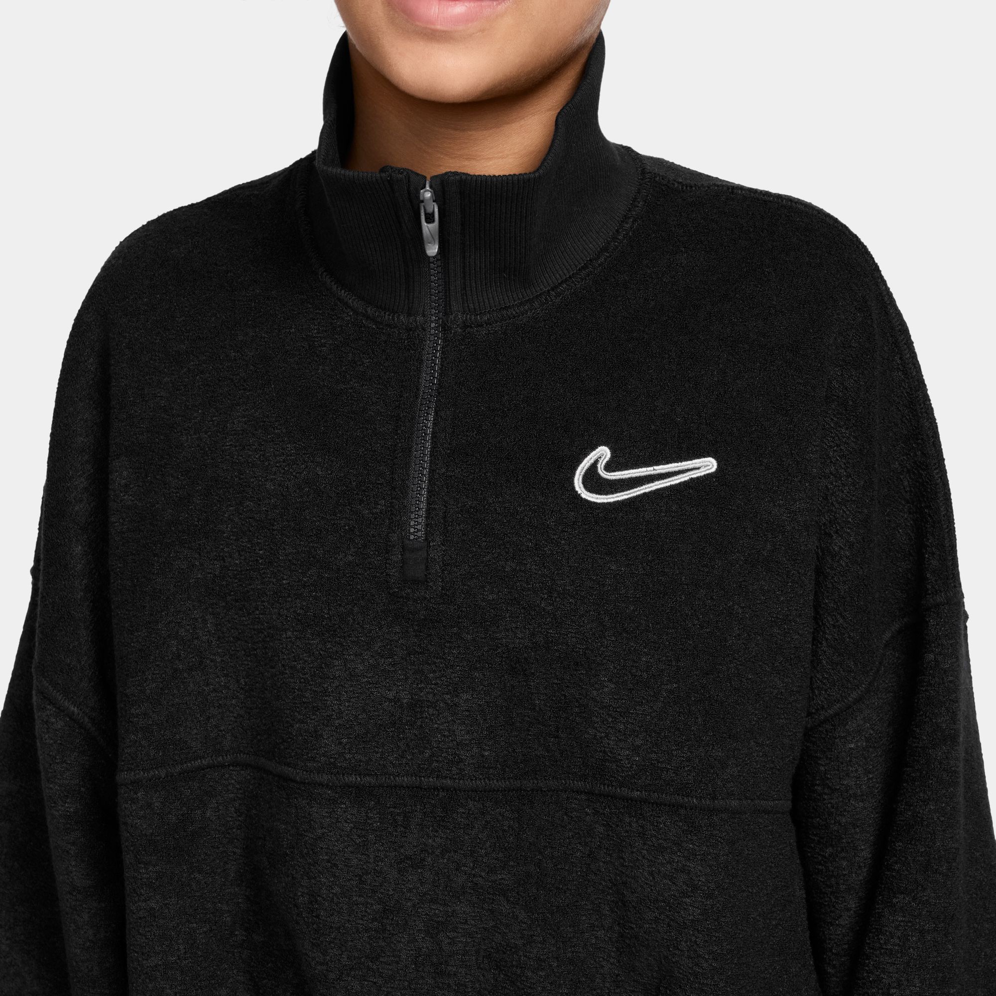 Nike Girls' Sportswear Long Sleeve Fleece Top product image
