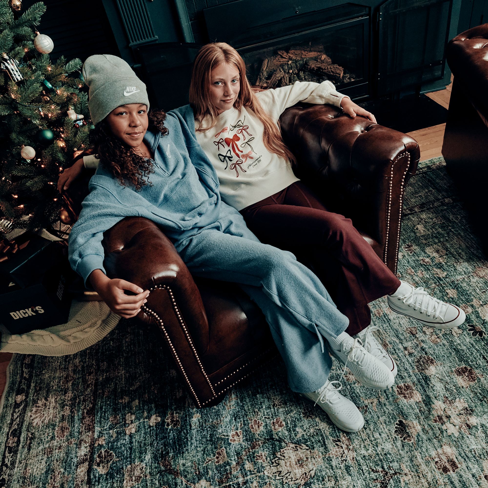 Nike Girls' Sportswear Long Sleeve Fleece Top product image