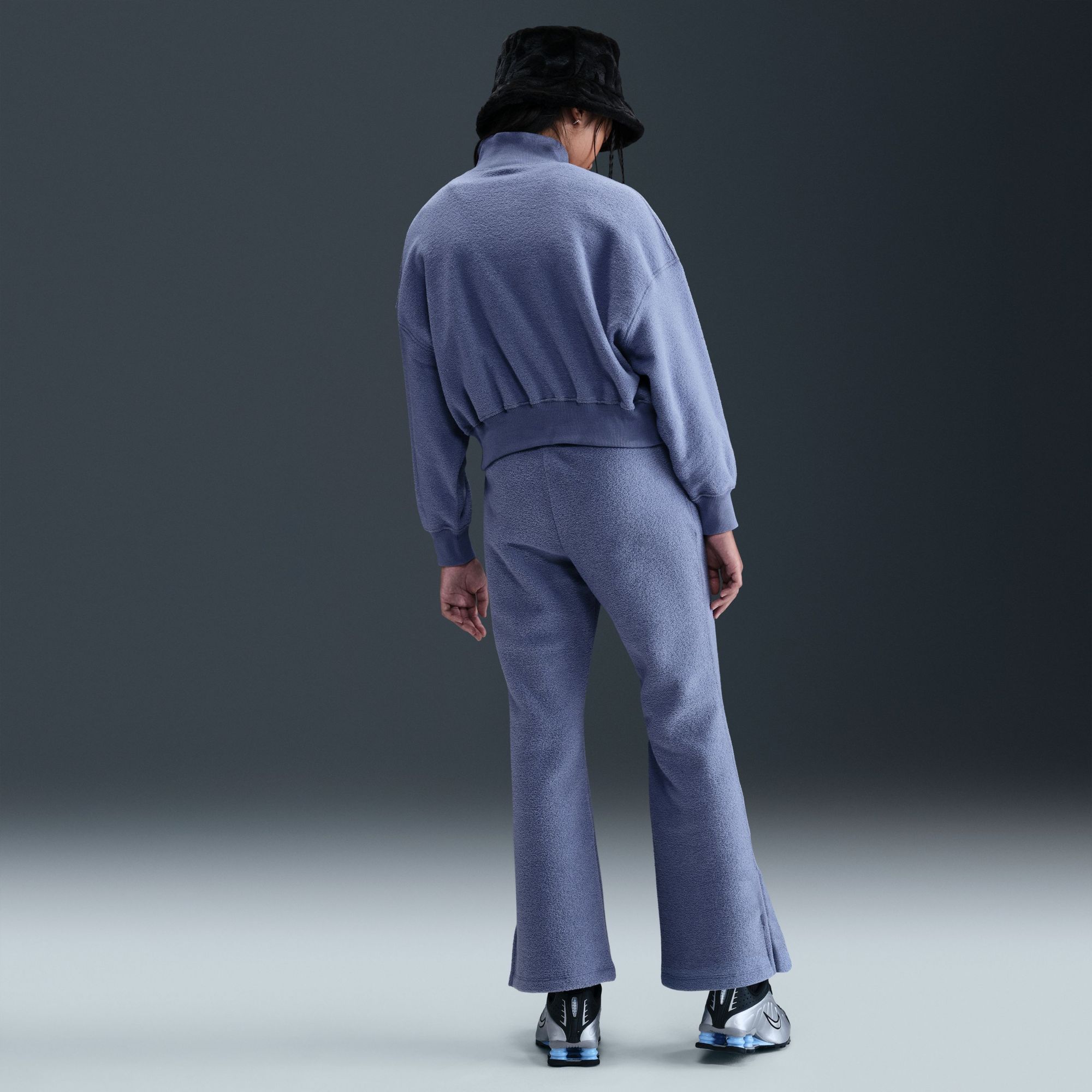 Nike Girls' Sportswear Long Sleeve Fleece Top product image