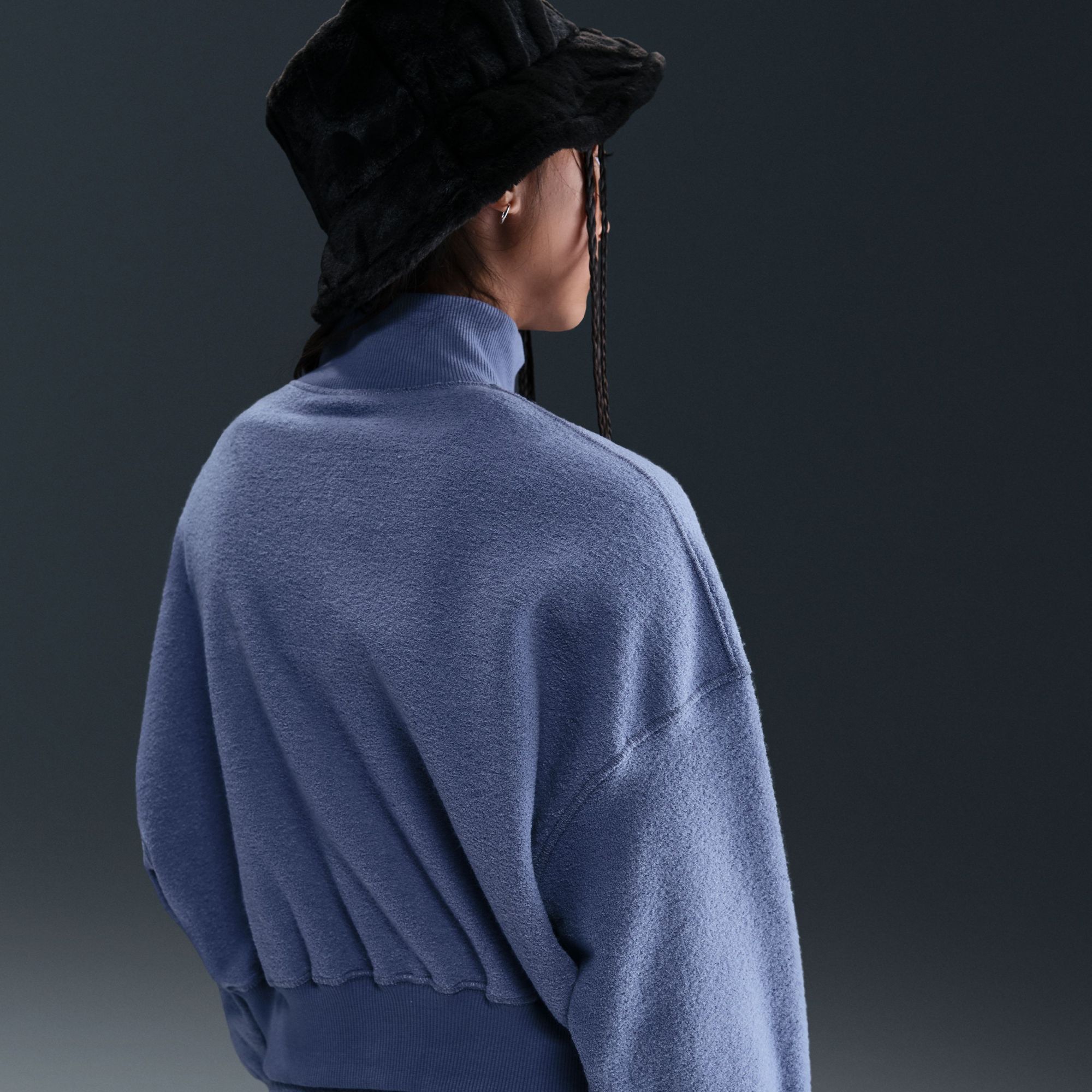 Nike Girls' Sportswear Long Sleeve Fleece Top product image