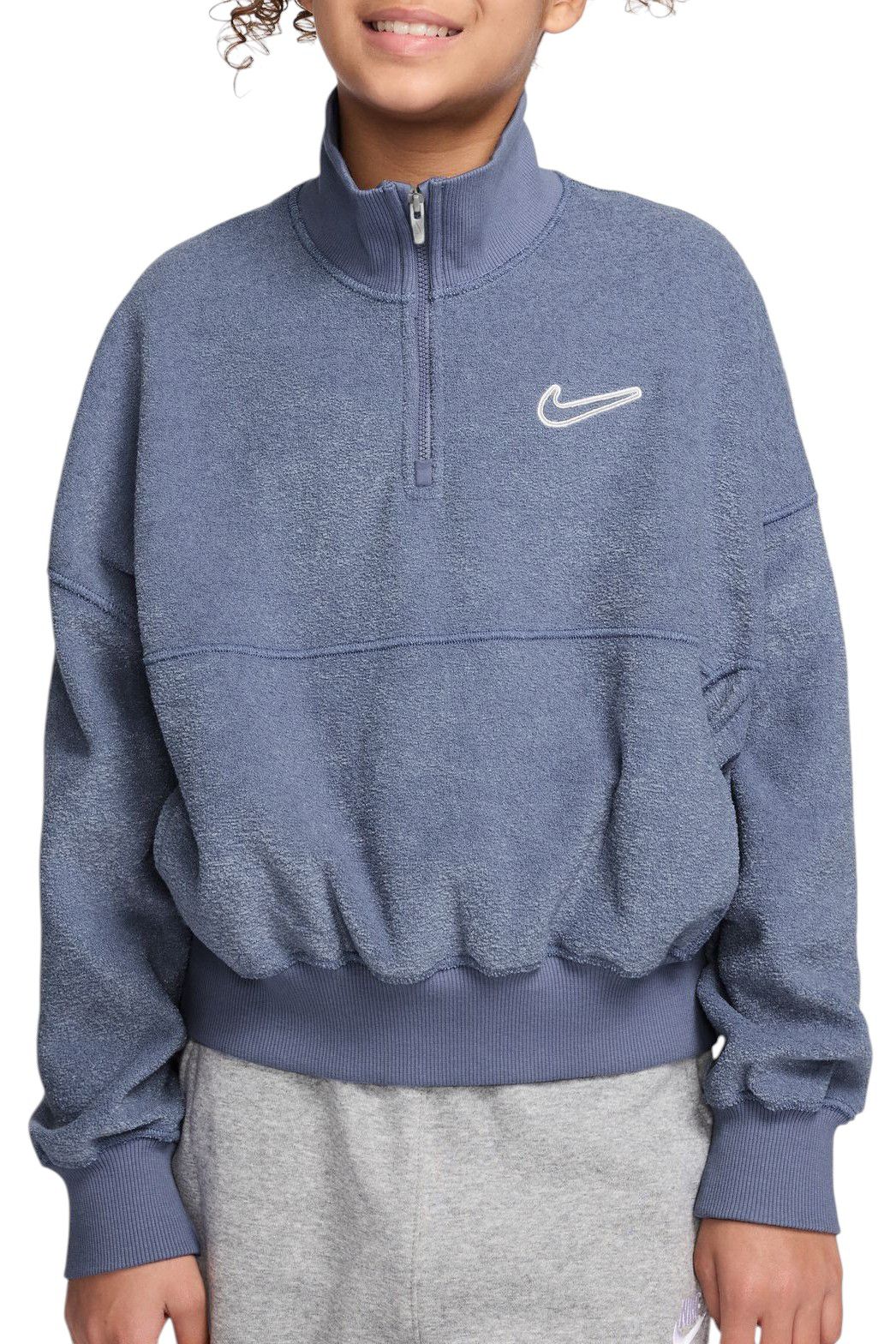 Nike Girls' Sportswear Long Sleeve Fleece Top product image