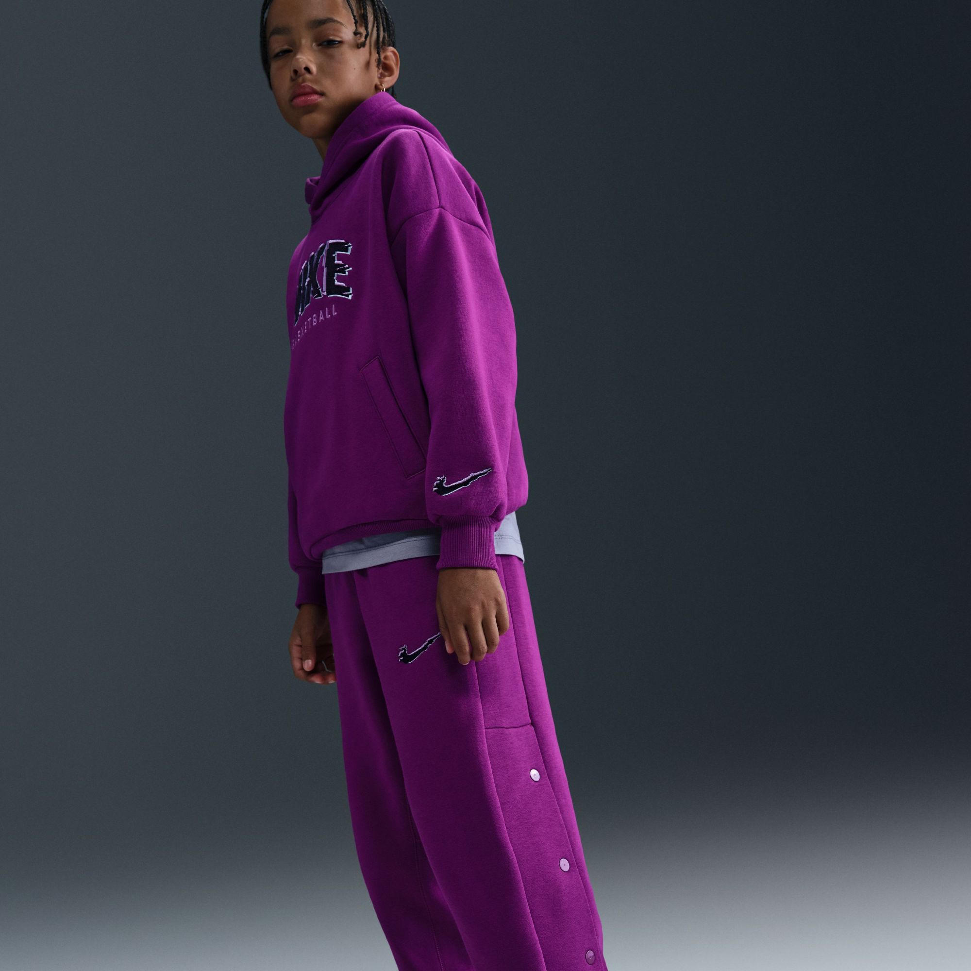 Nike Kids' Culture of Basketball Glitch Fleece Pants product image