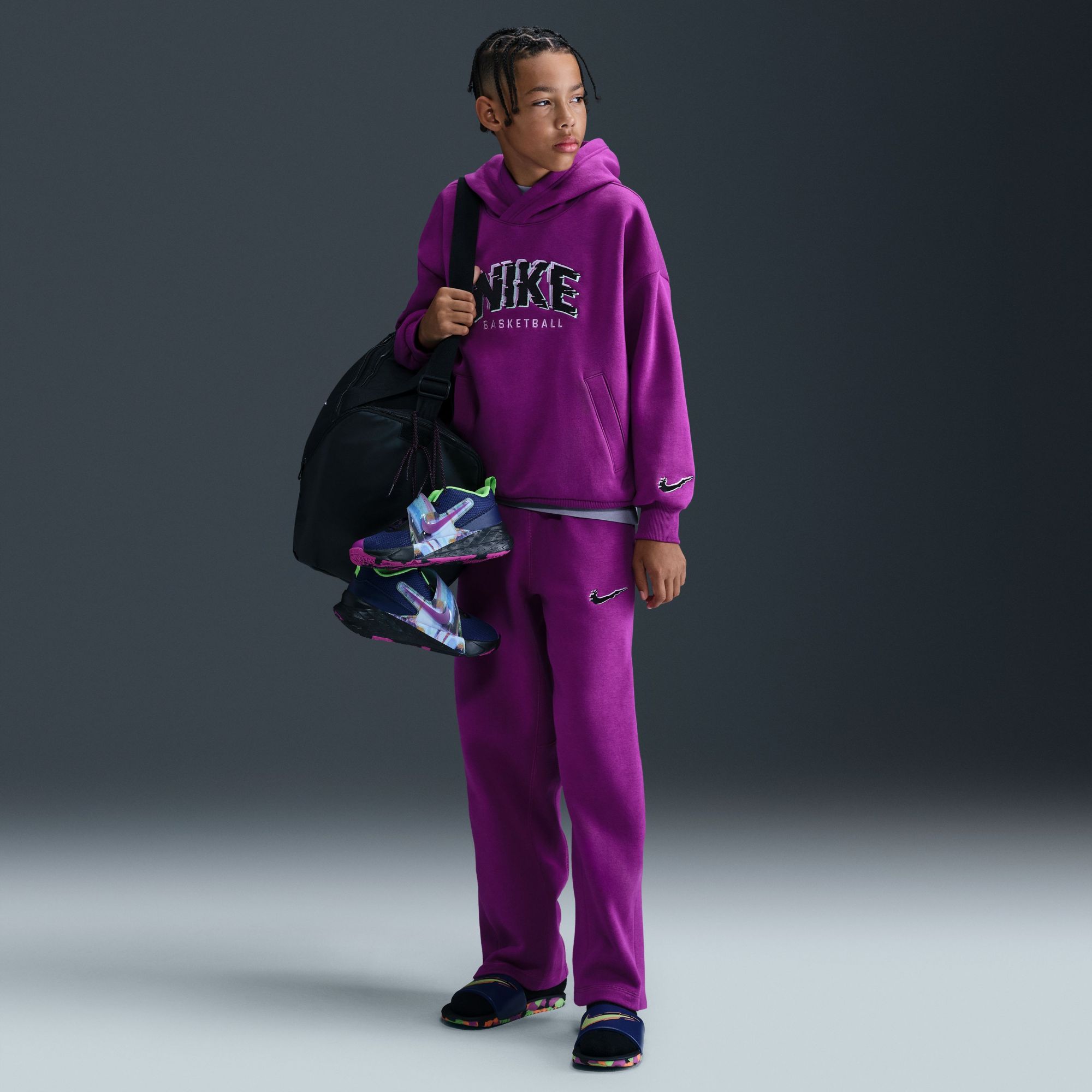 Nike Kids' Culture of Basketball Glitch Fleece Pants product image