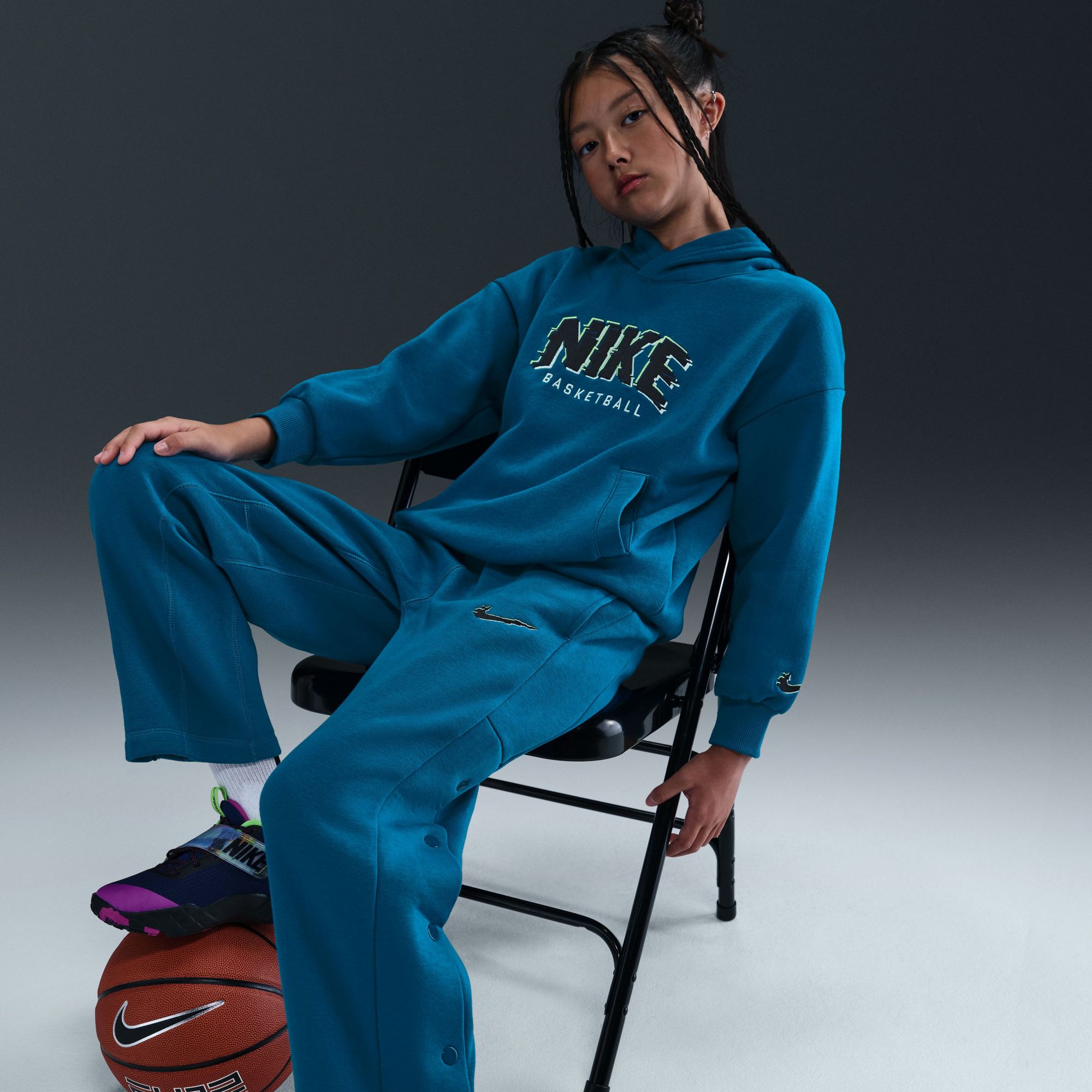Nike Kids' Culture of Basketball Glitch Fleece Pants product image