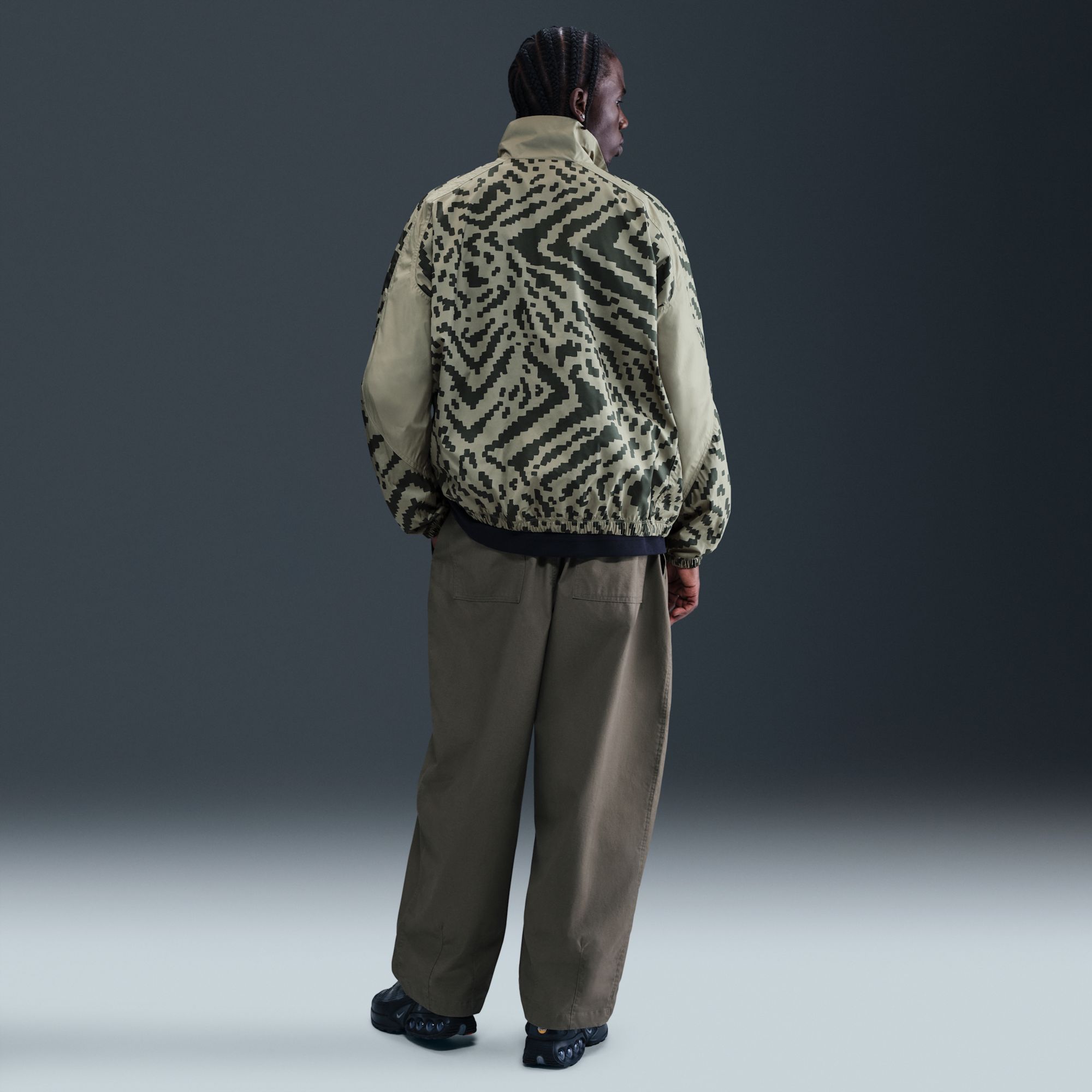 Nike Men's Air 1/2 Zip Allover Print Woven Jacket product image