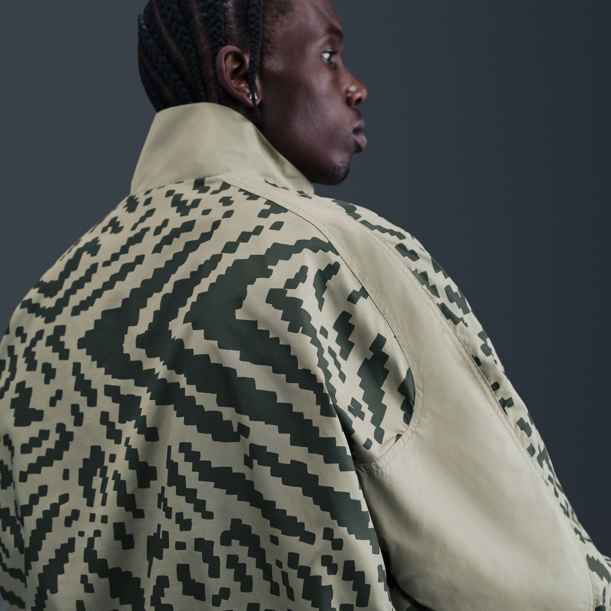 Nike Men's Air 1/2 Zip Allover Print Woven Jacket product image