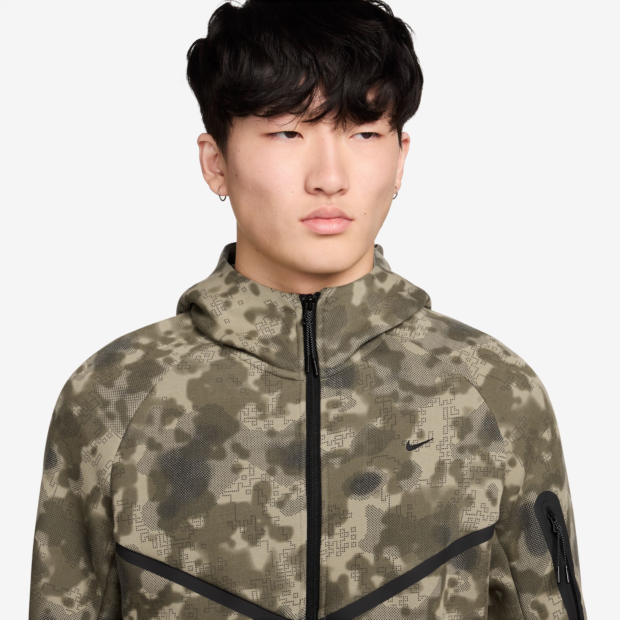 Nike Men's Tech Fleece Full-Zip Camo Windrunner Jacket product image