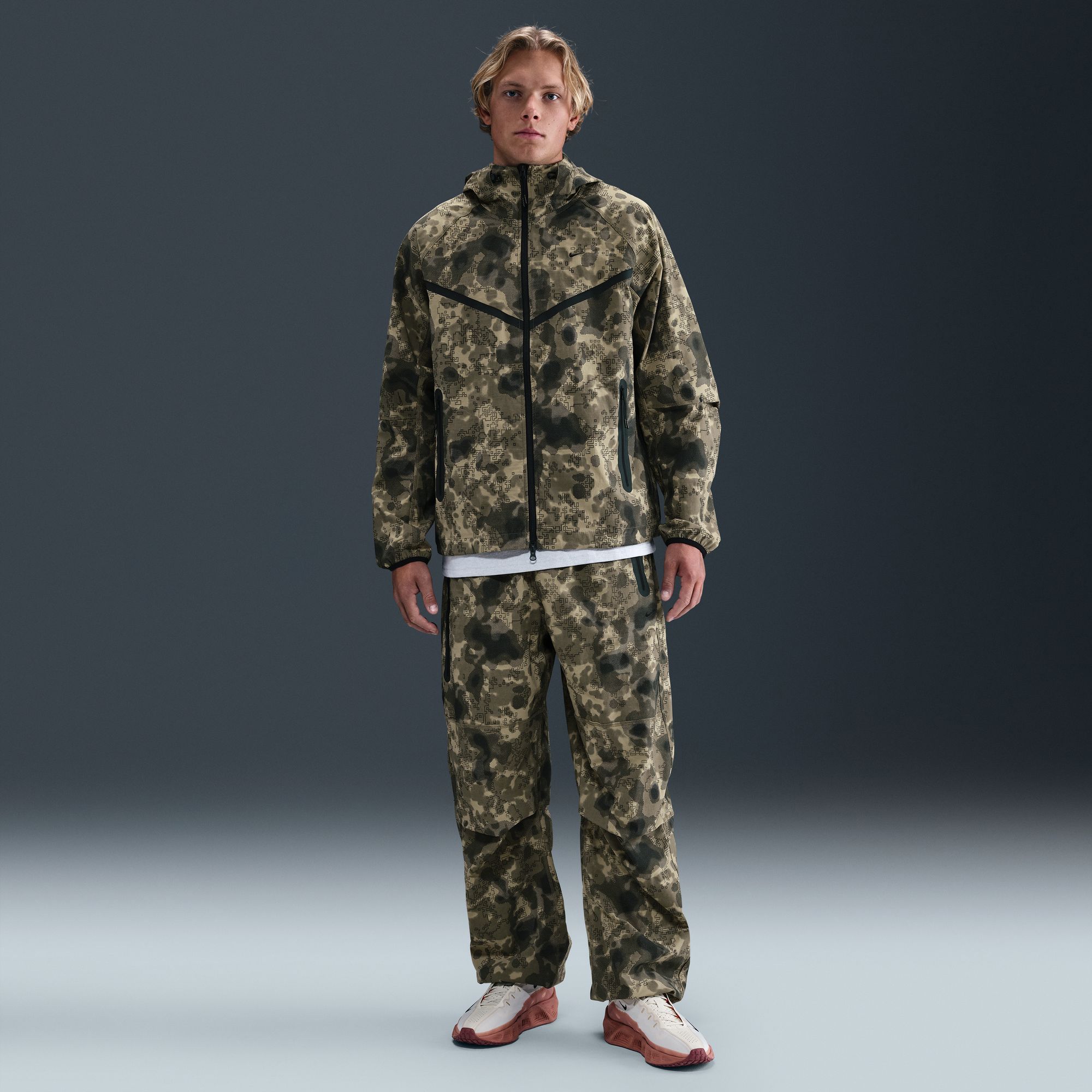 Nike Men's Tech Woven Allover Print Jacket product image
