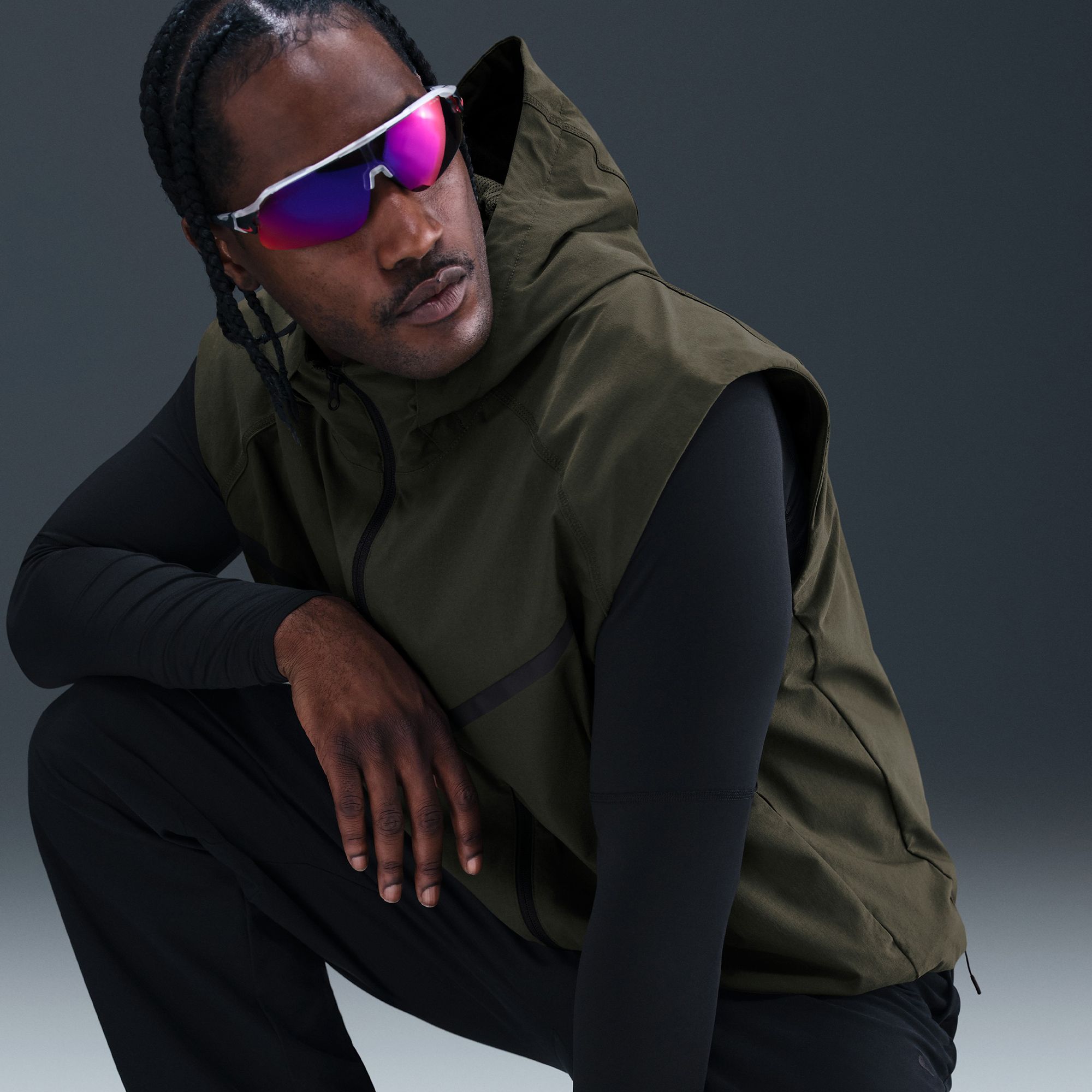 Nike Men's Tech Woven Windrunner Hooded Vest product image