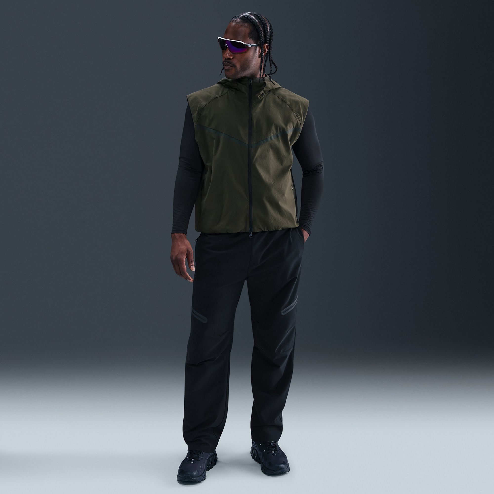 Nike Men's Tech Woven Windrunner Hooded Vest product image