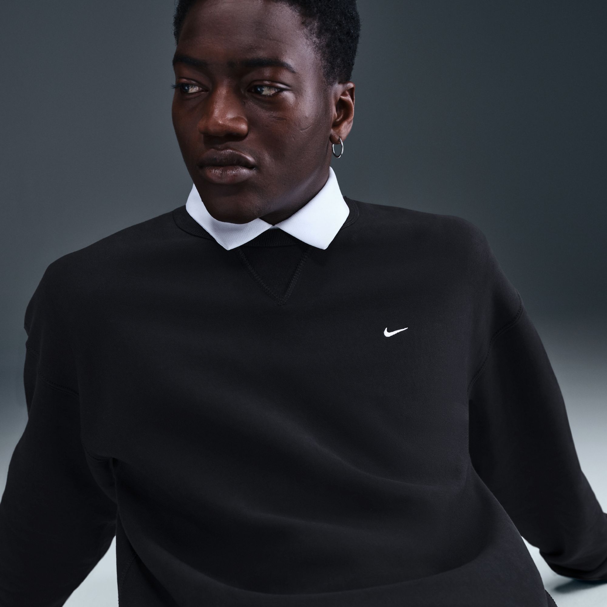 Nike Men's Solo Swoosh Crewneck Sweatshirt product image