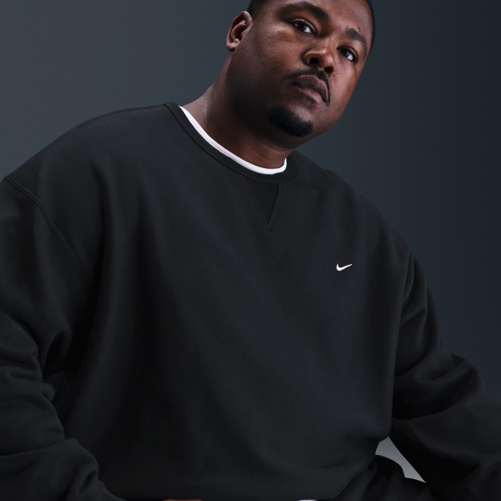 Nike Men's Solo Swoosh Crewneck Sweatshirt product image