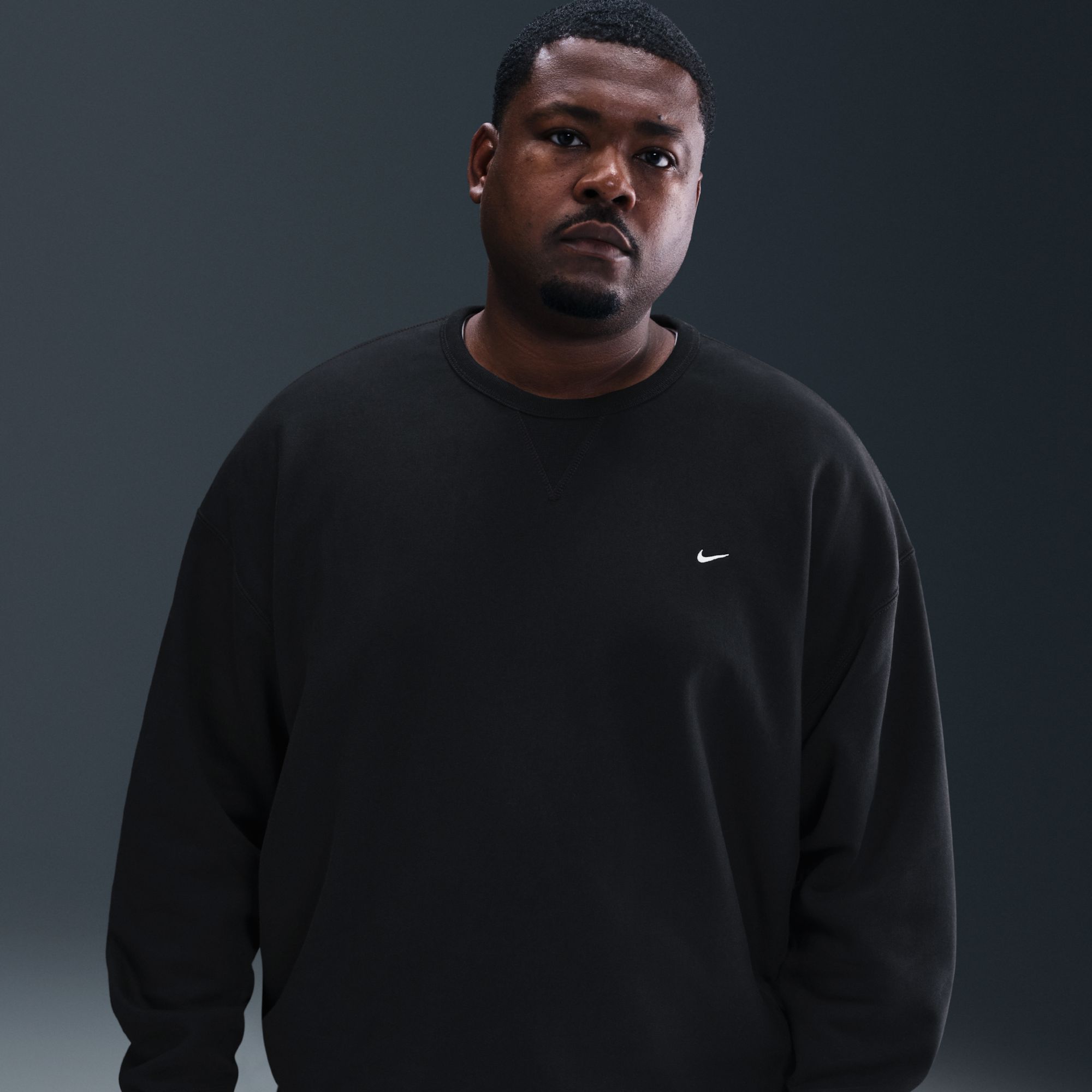 Nike Men's Solo Swoosh Crewneck Sweatshirt product image