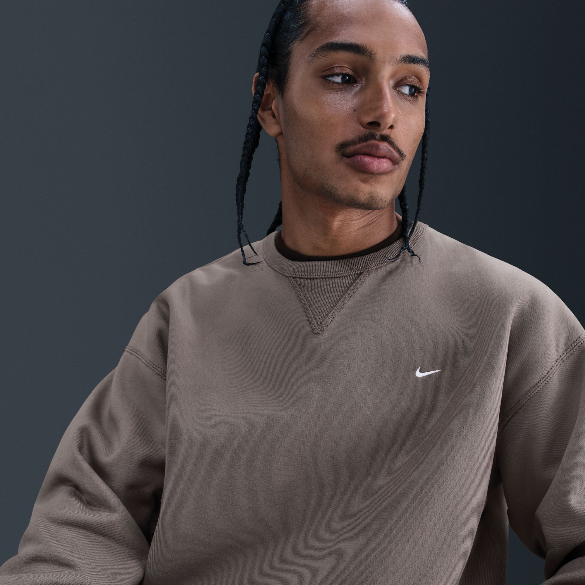 Nike Men's Solo Swoosh Crewneck Sweatshirt product image