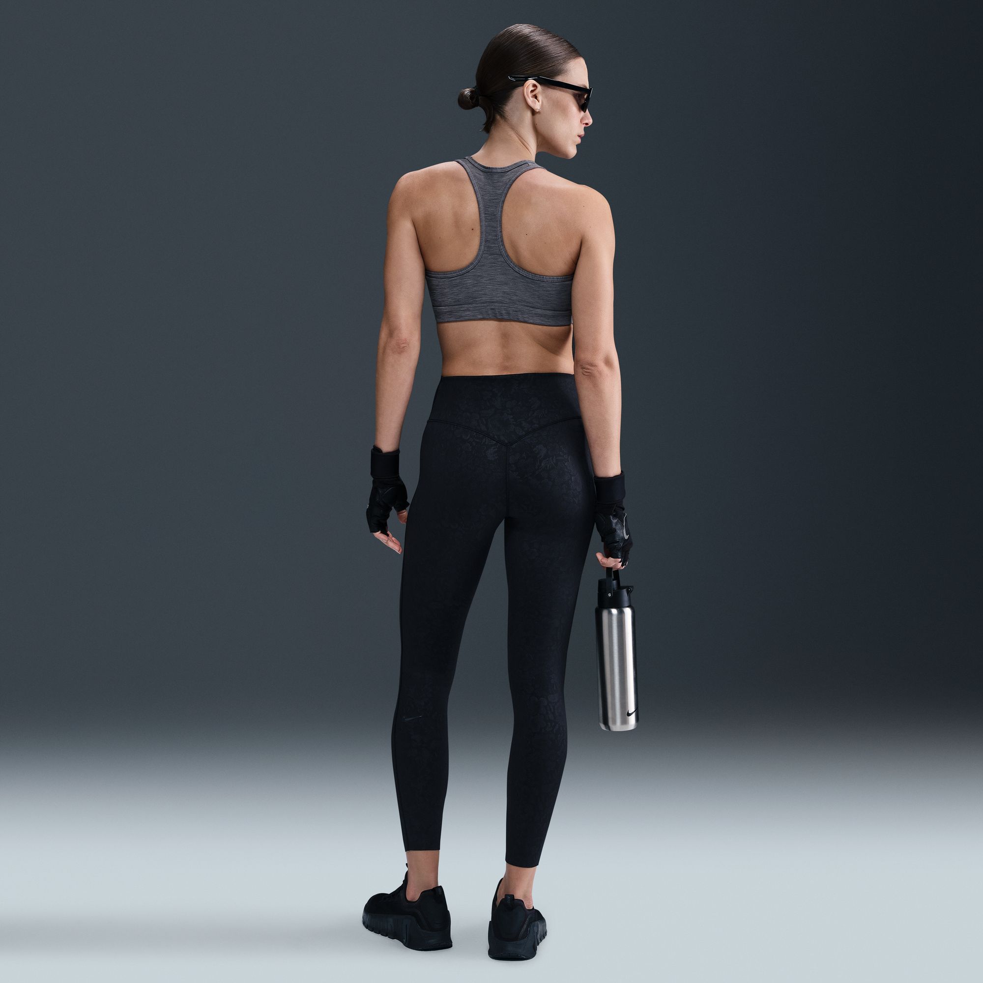 Nike Women's Universa Medium-Support High-Waisted Floral 7/8 Leggings product image