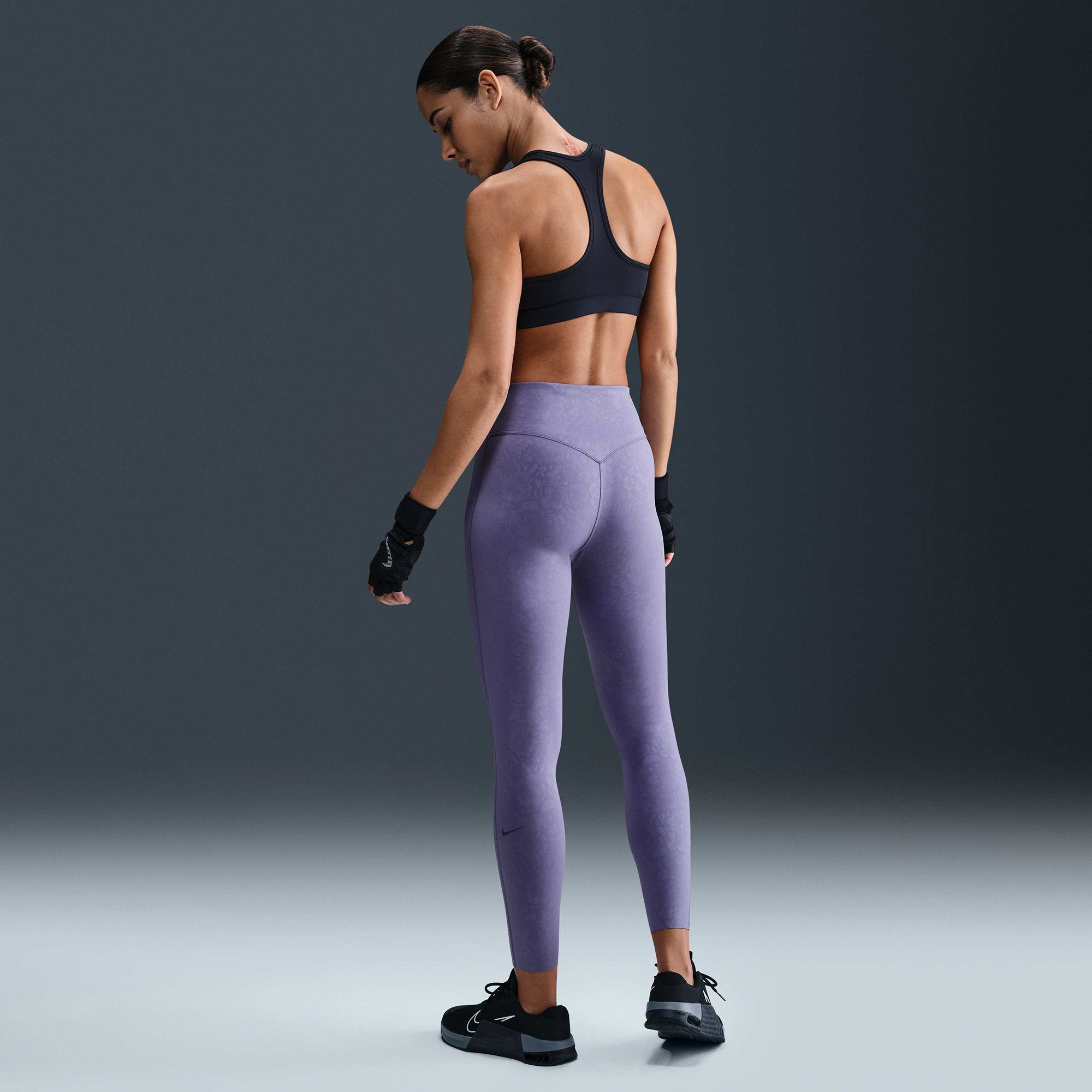 Nike Women's Universa Medium-Support High-Waisted Floral 7/8 Leggings product image