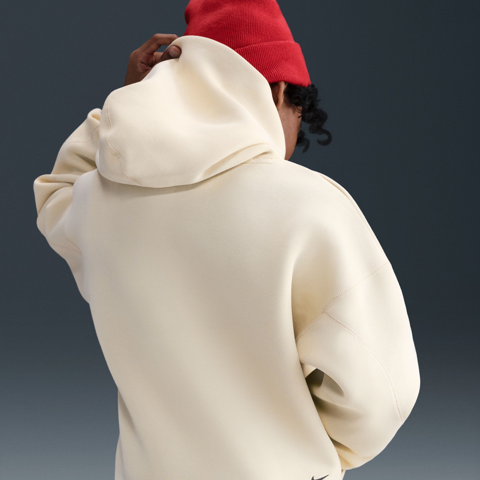 Nike Boys' Sportswear Tech Fleece Oversized Pullover Hoodie product image