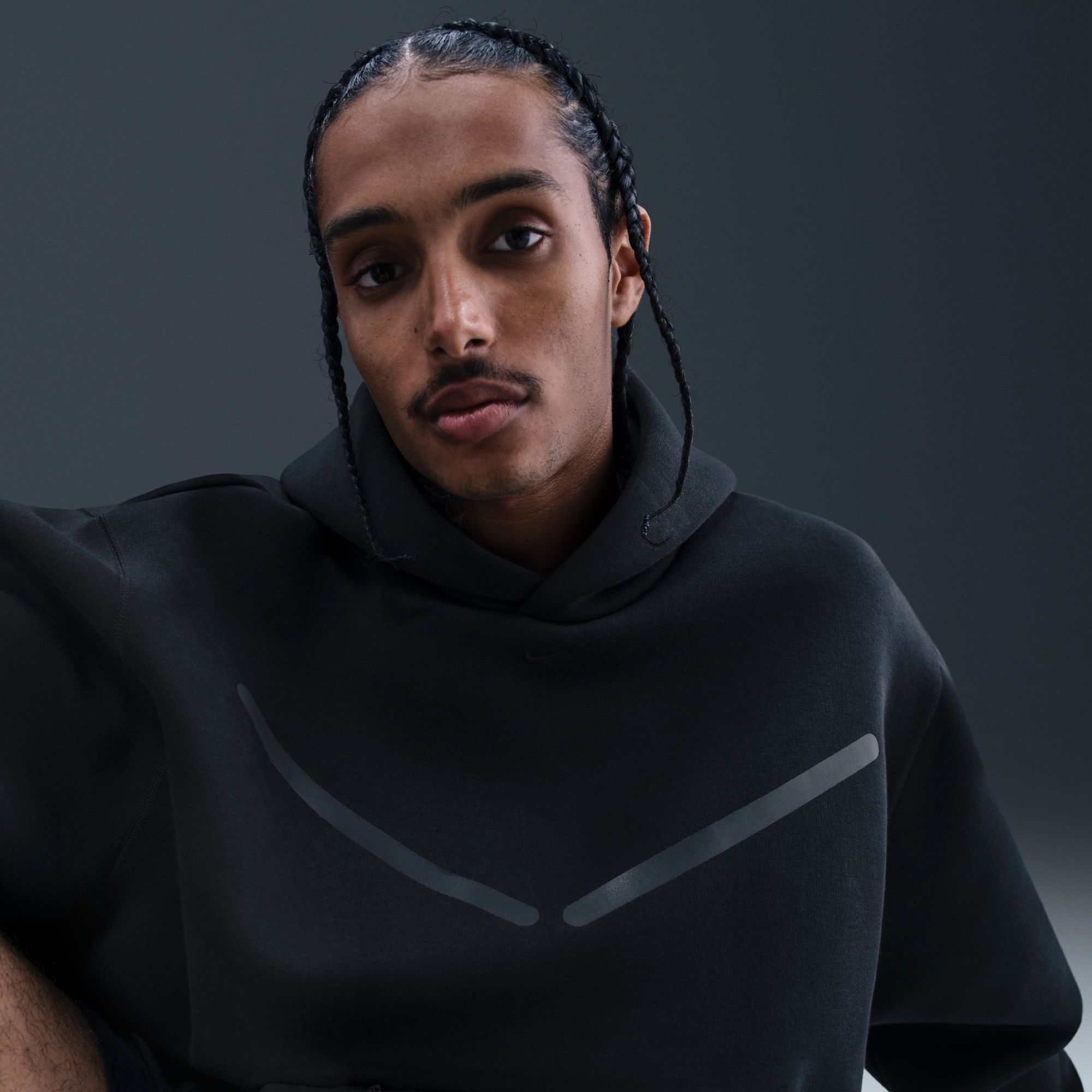 Nike Men's Tech Fleece Oversized Graphic Hoodie product image