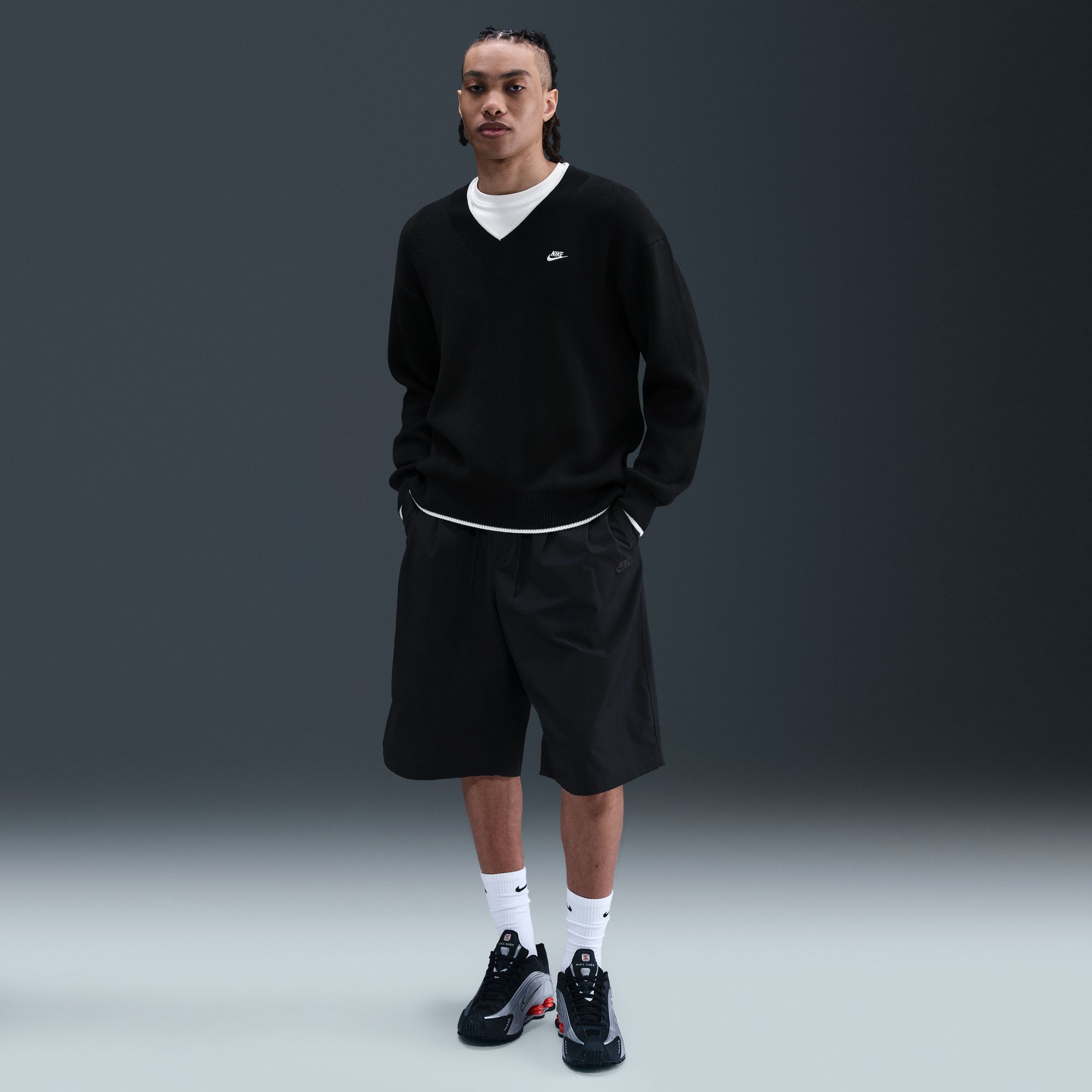 Nike Men's Club V-Neck Sweater product image