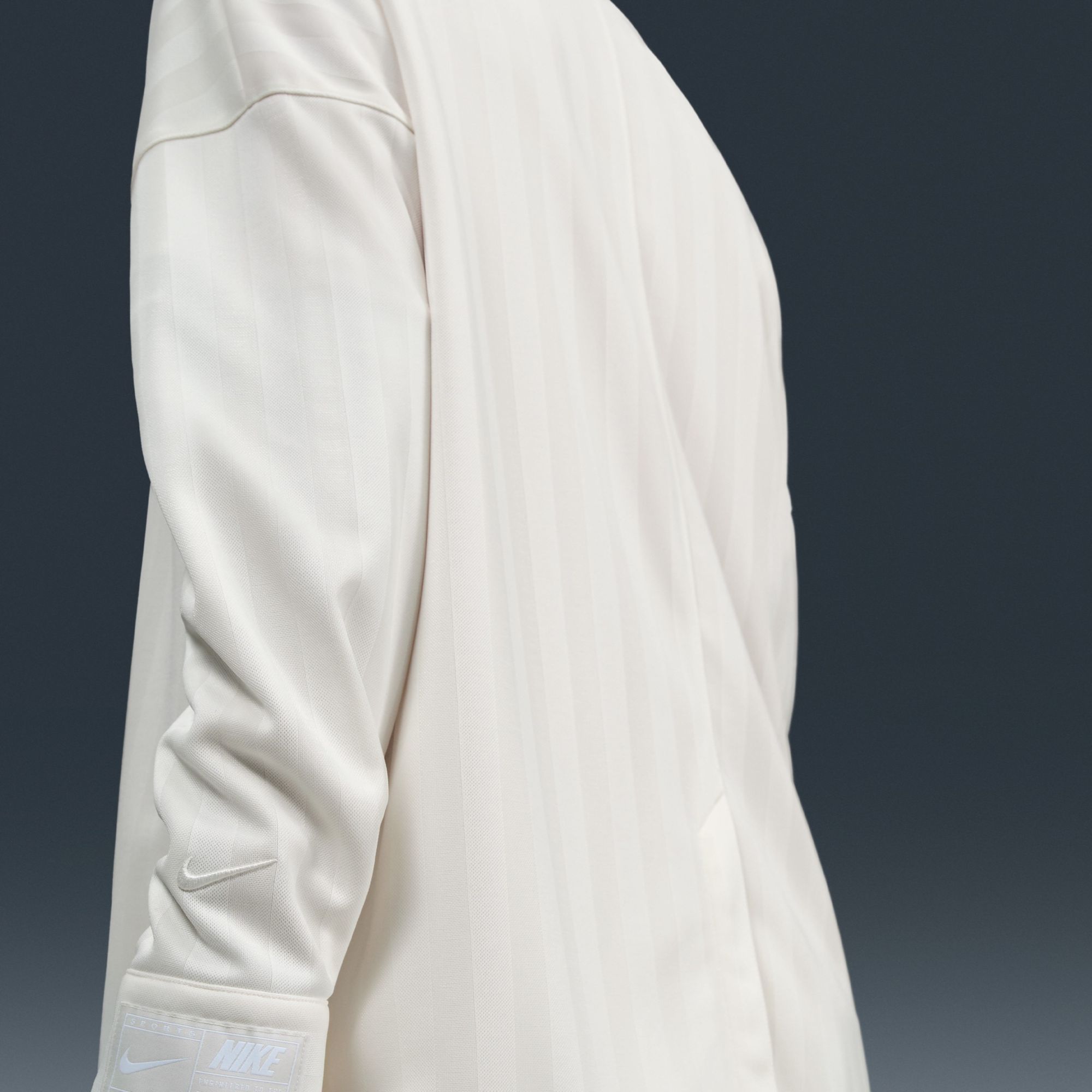 Nike Women's Sportswear Jacquard Striped Button Down Top product image