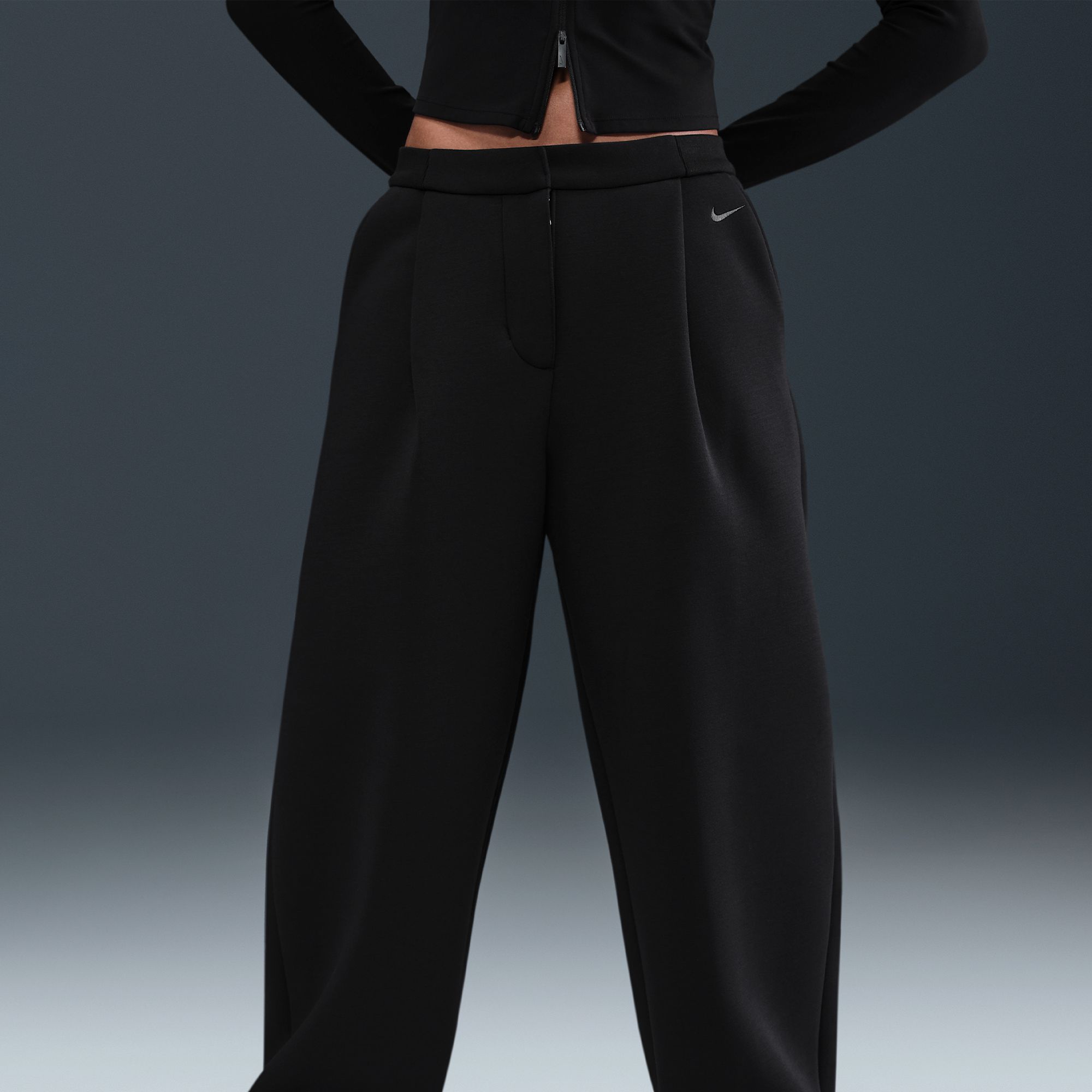 Nike Women's Sportswear Modern Fleece Mid-Rise Loose Pants product image