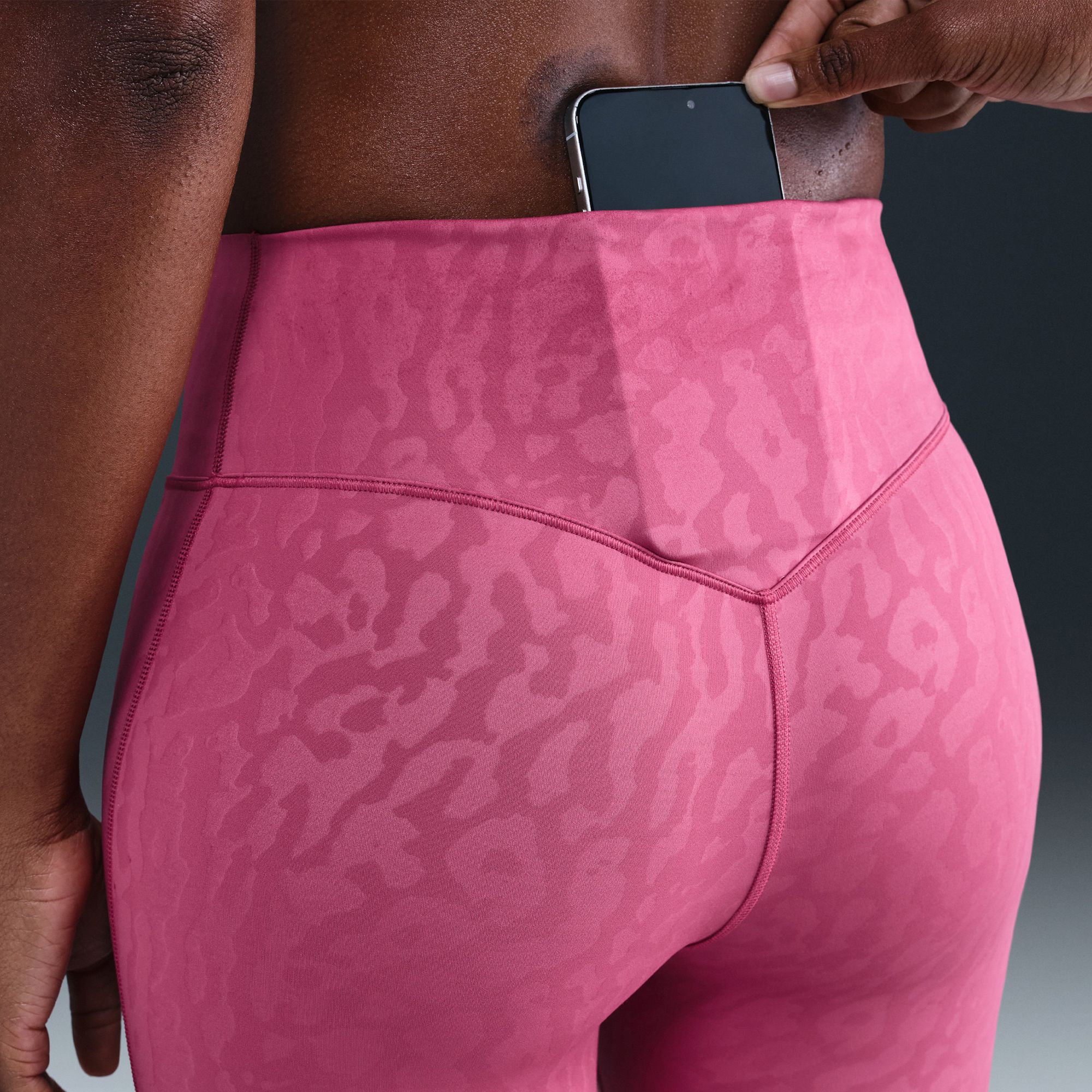 Nike Women's Universa High-Waisted 7/8 Leggings with No Front Seam product image