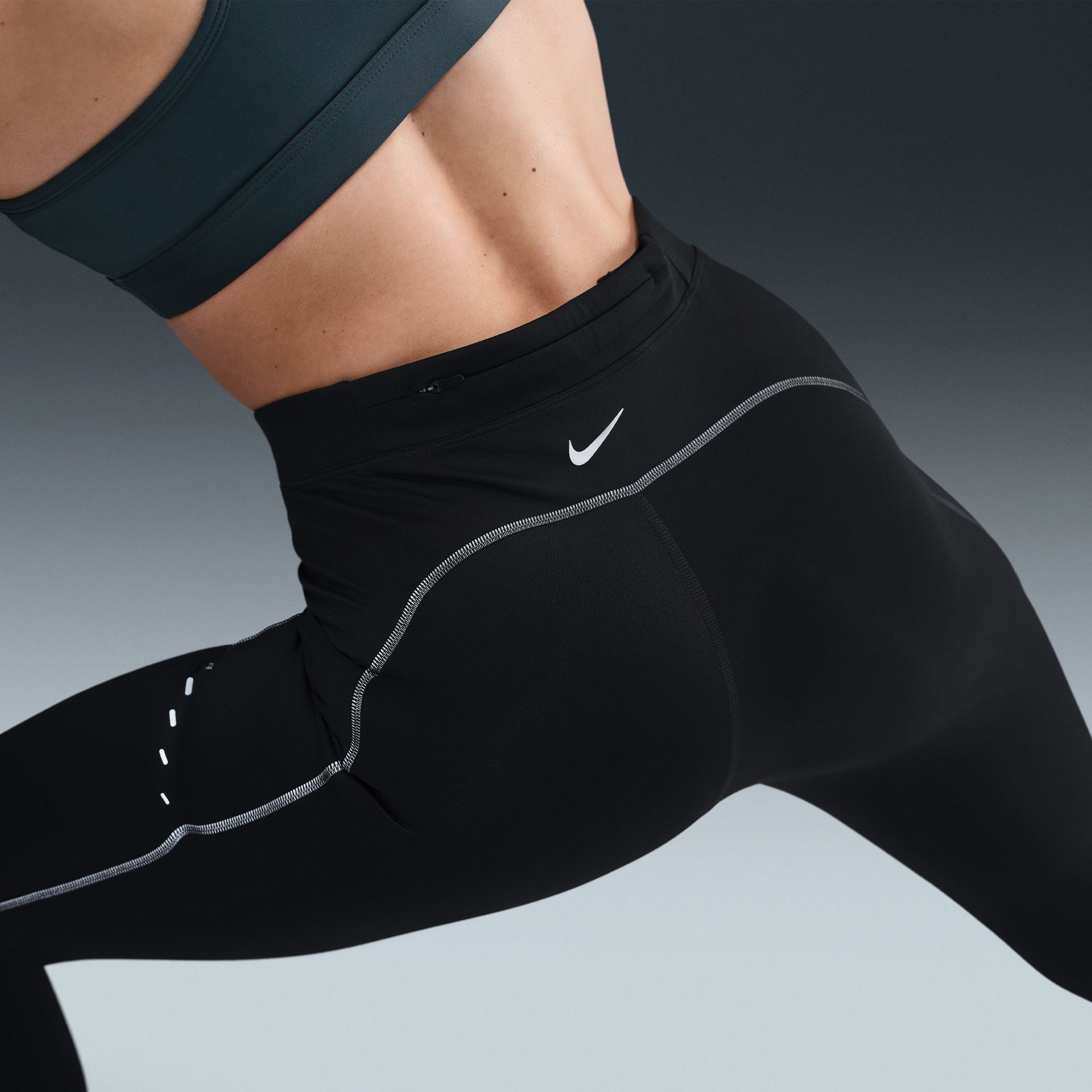 Nike Women's Swift High-Waisted 7/8 Leggings with Reflective Accents product image
