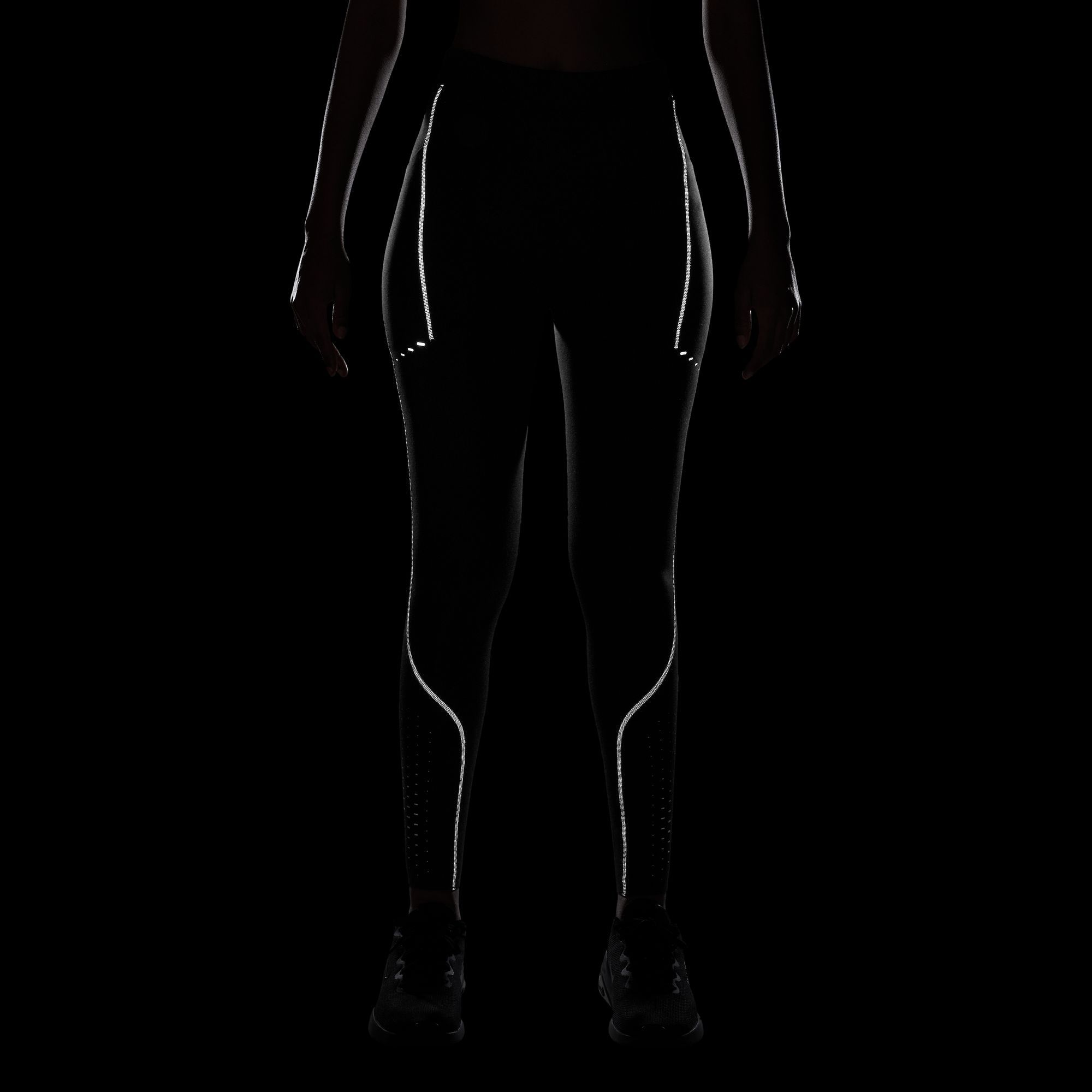 Nike Women's Swift High-Waisted 7/8 Leggings with Reflective Accents product image