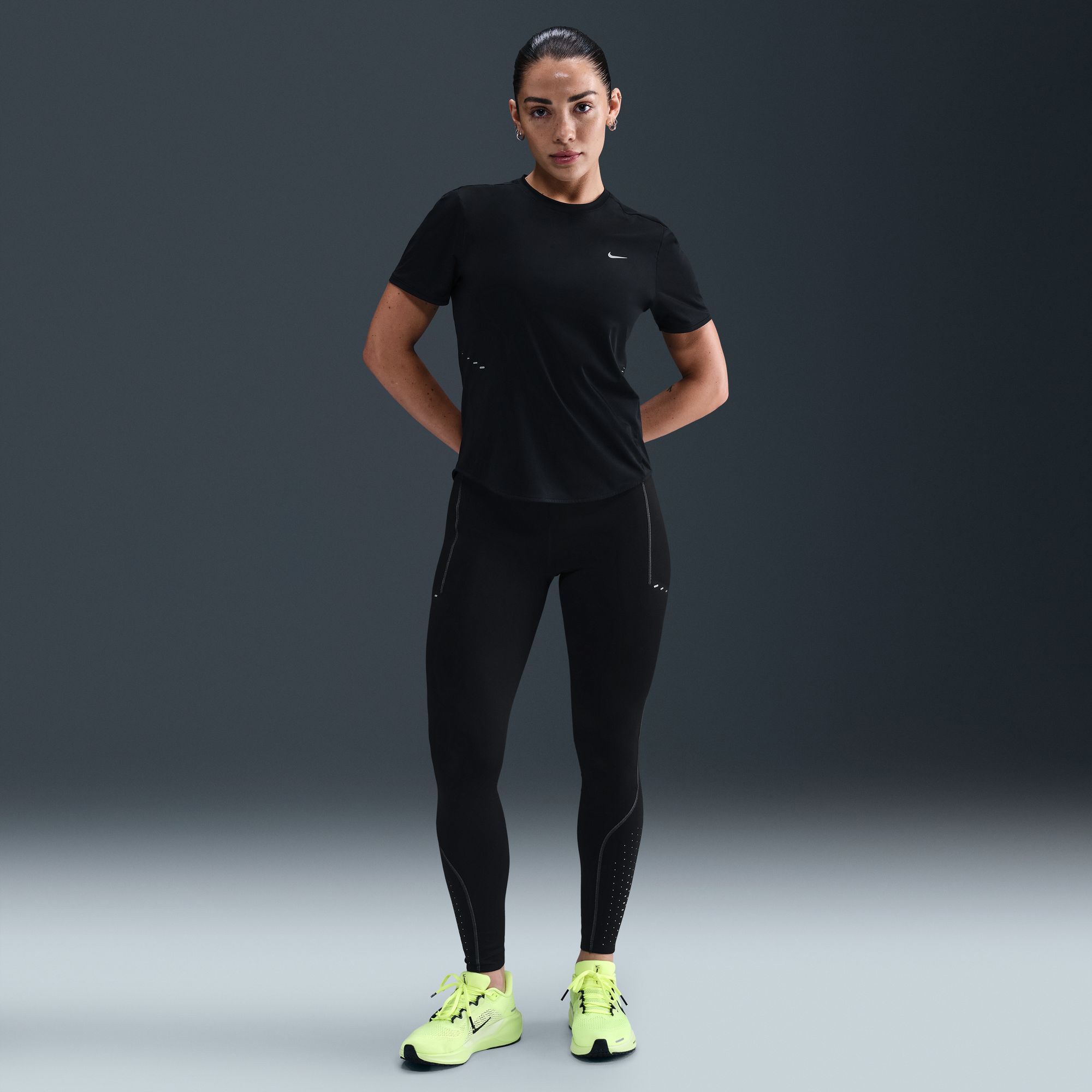 Nike Women's Swift High-Waisted 7/8 Leggings with Reflective Accents product image