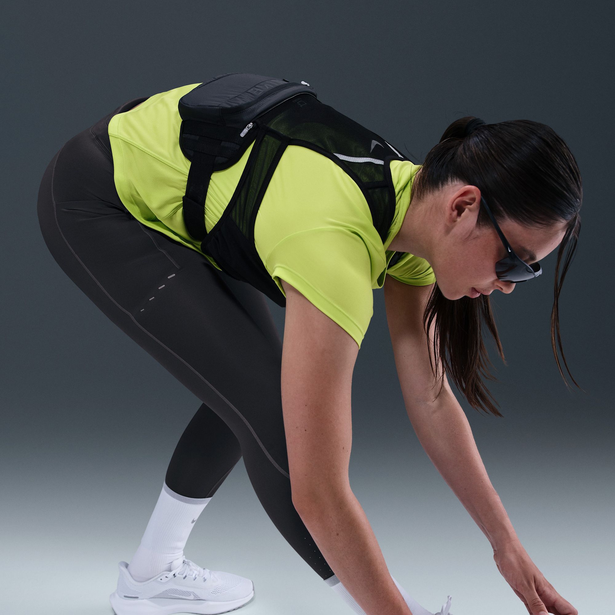 Nike Women's Swift High-Waisted 7/8 Leggings with Reflective Accents product image