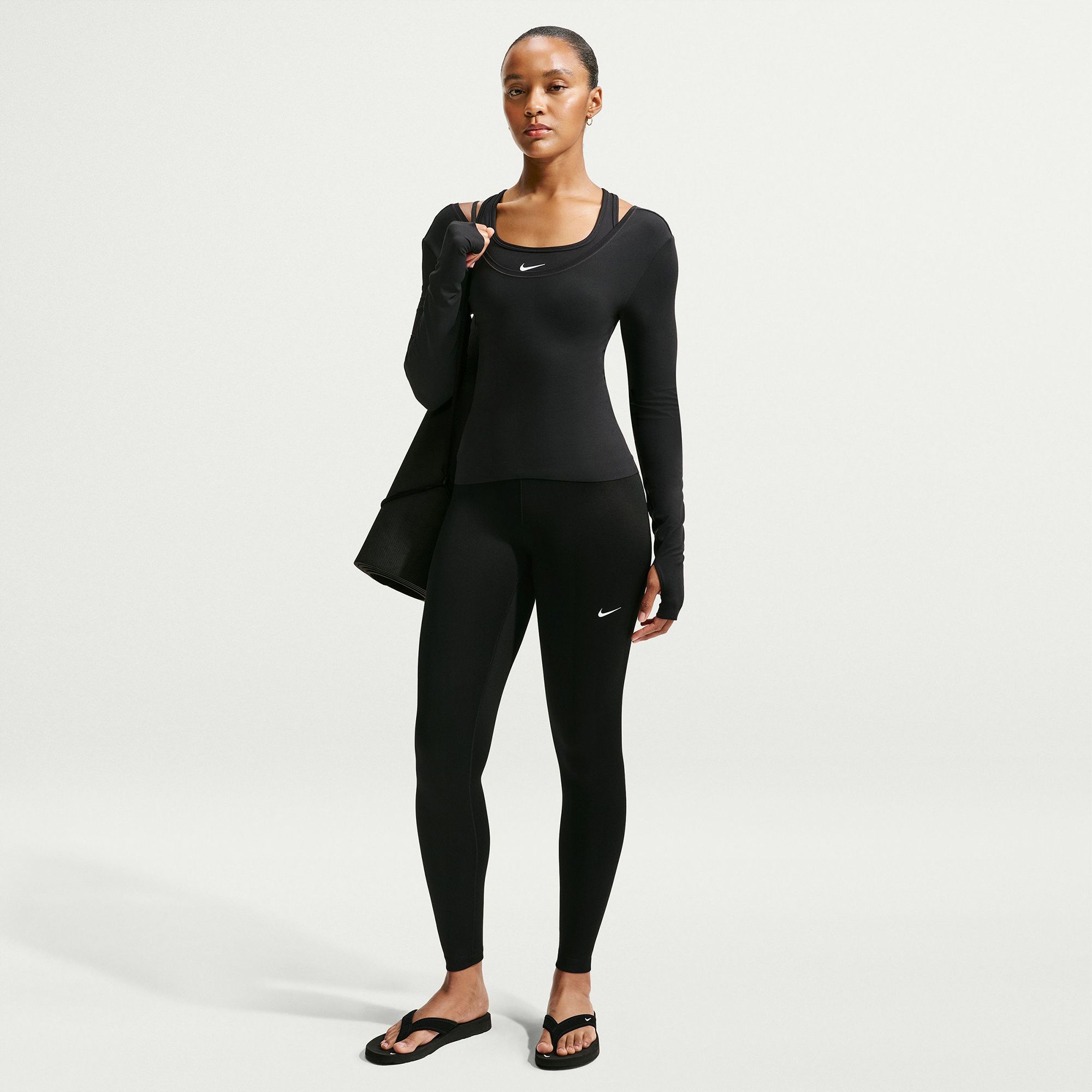 Nike Women's One Therma-FIT High-Waisted Full-Length Leggings product image